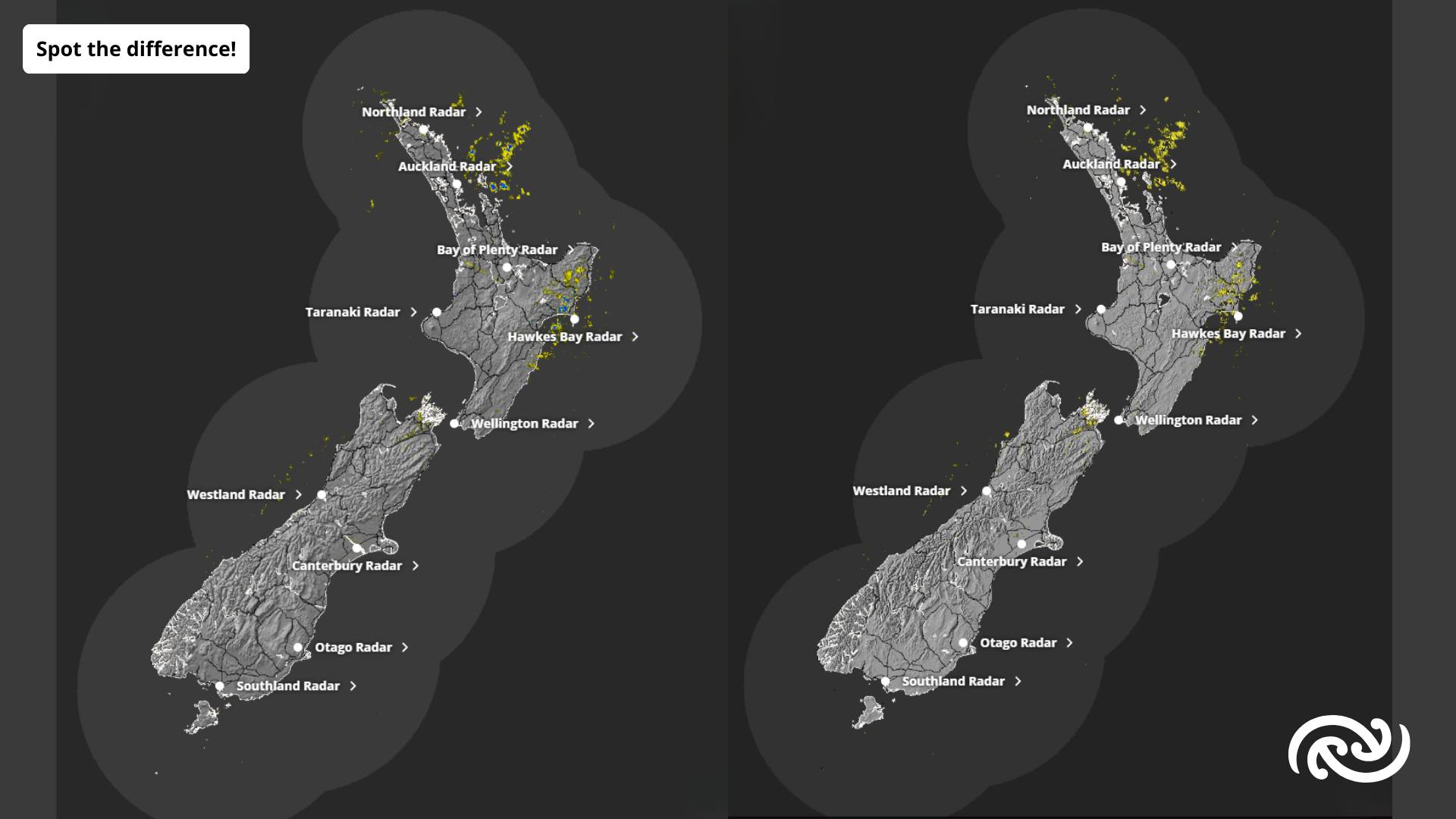 🔍 Spot the difference 🔎 The... - MetService New Zealand | Facebook