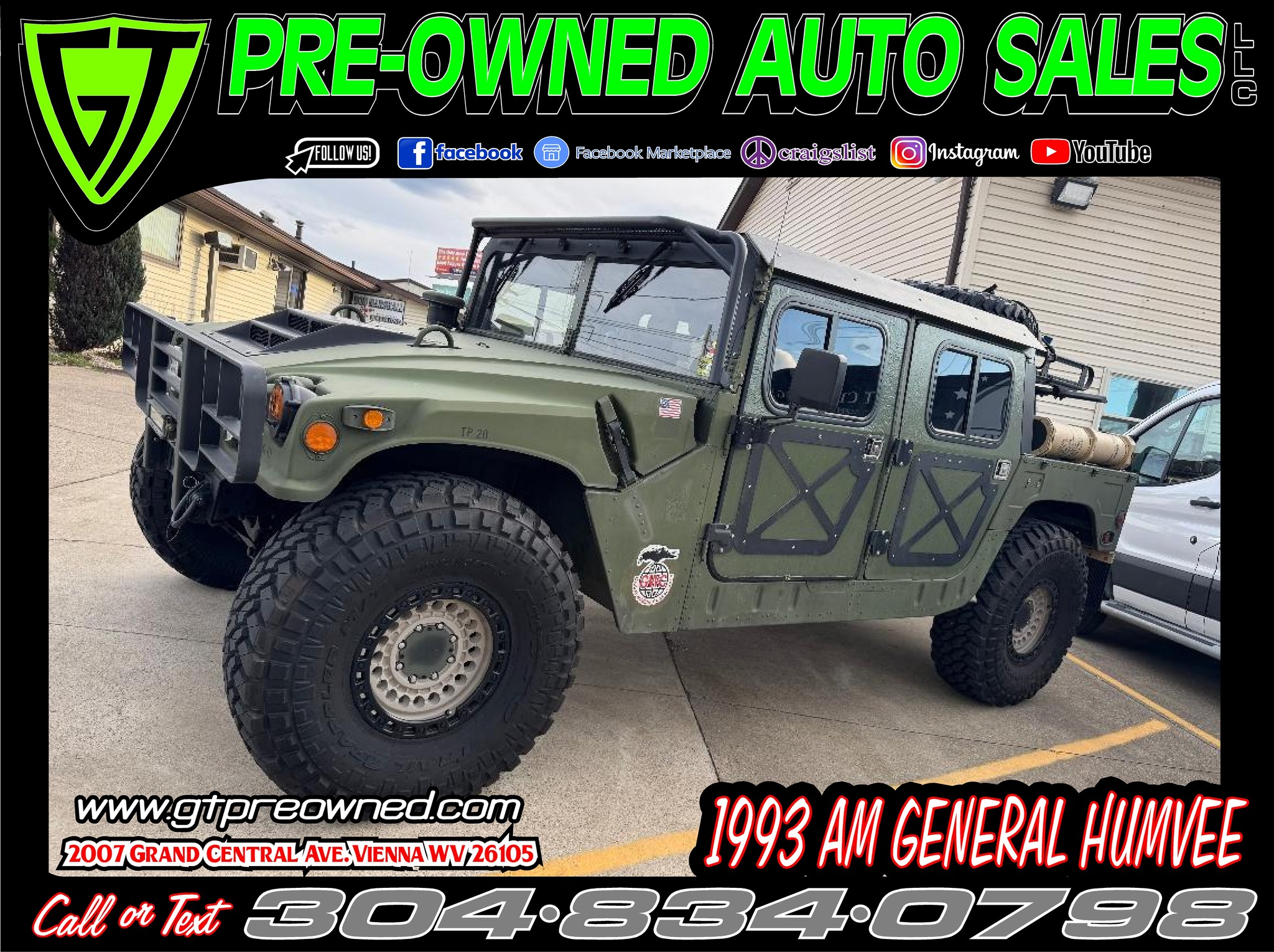 GT - GET A LOAD OF THIS ULTIMATE BUG-OUT RIG!!!! 1993 AM GENERAL M998 ...