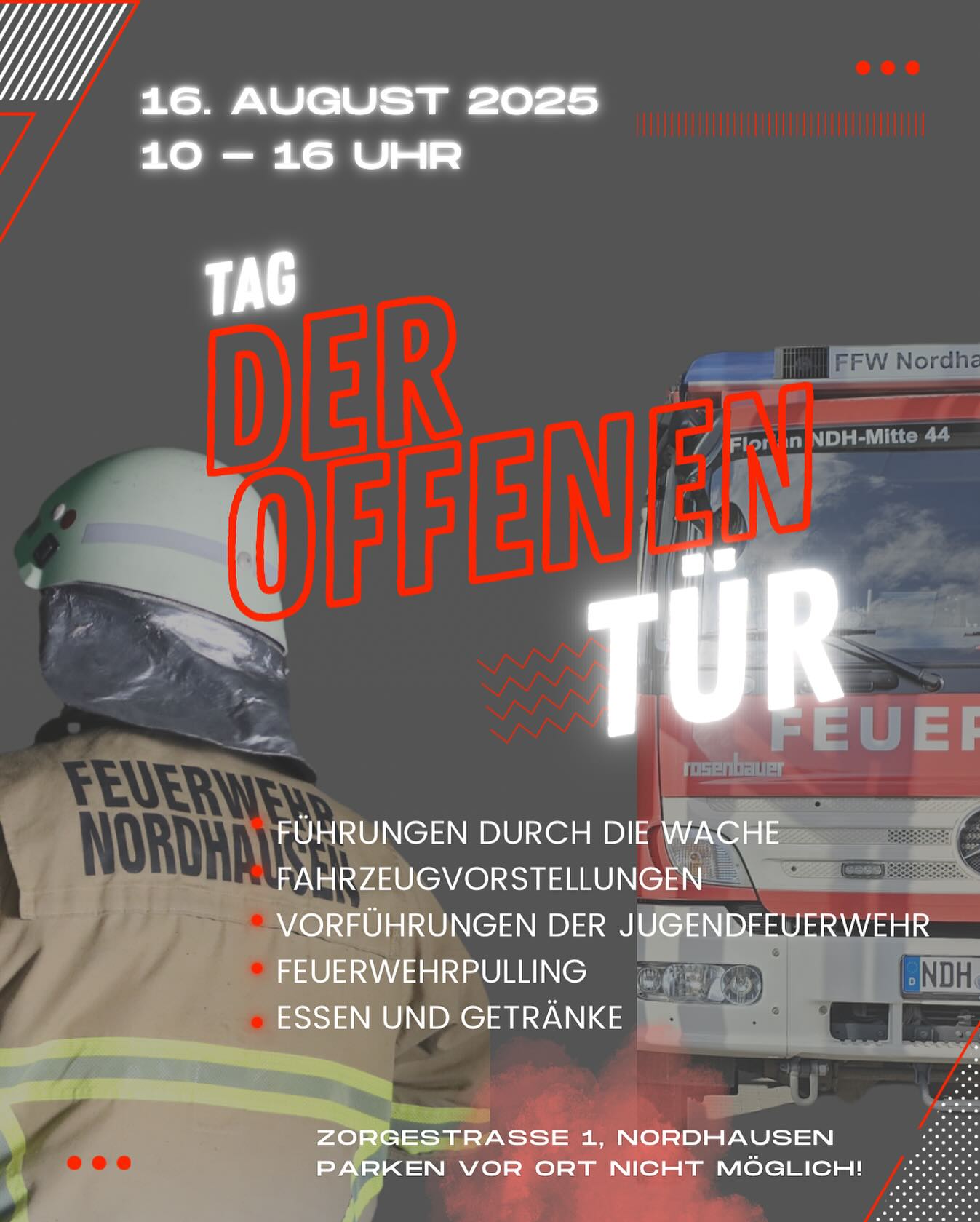 🚨 TAG DER OFFENEN... - Freiwillige Feuerwehr Nordhausen-Mitte | Facebook