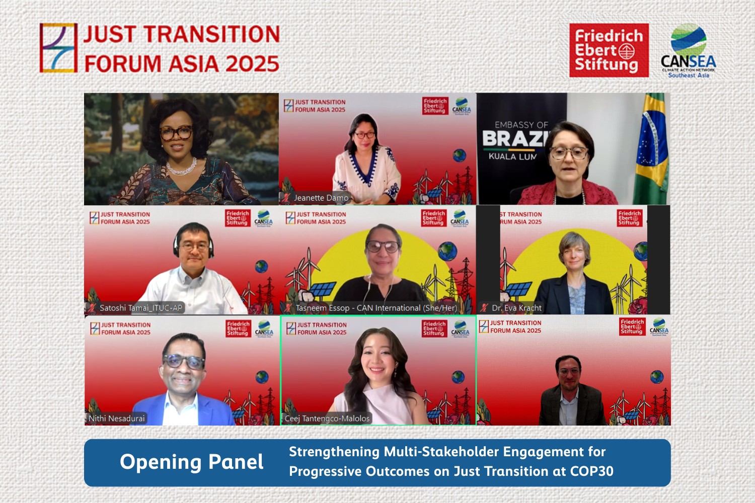 FES - 🌏 Just Transition Forum Asia 2025 opens with an urgent call for ...