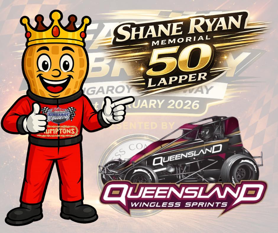 🏁🖤 WINGLESS SPRINTS — SHANE RYAN... - Kingaroy Speedway | Facebook