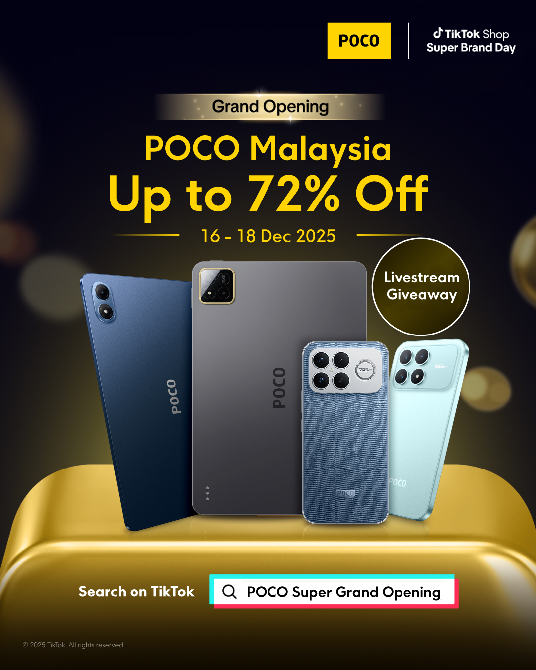 POCO - POCO Malaysia x TikTok Super Grand Opening brings you the best ...