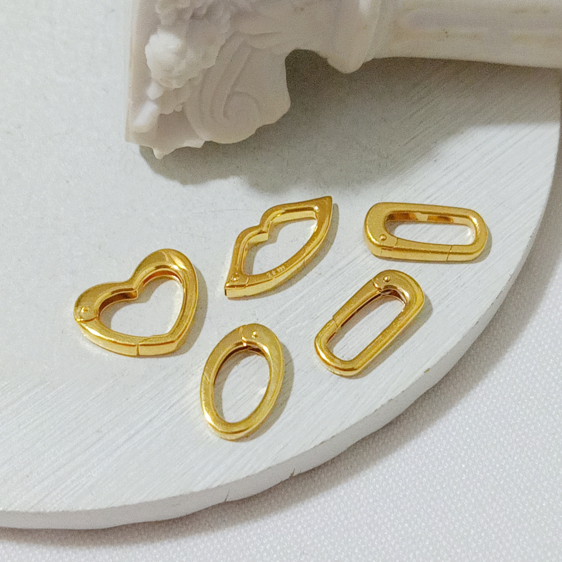 999足金✨ 黄金万能扣💛