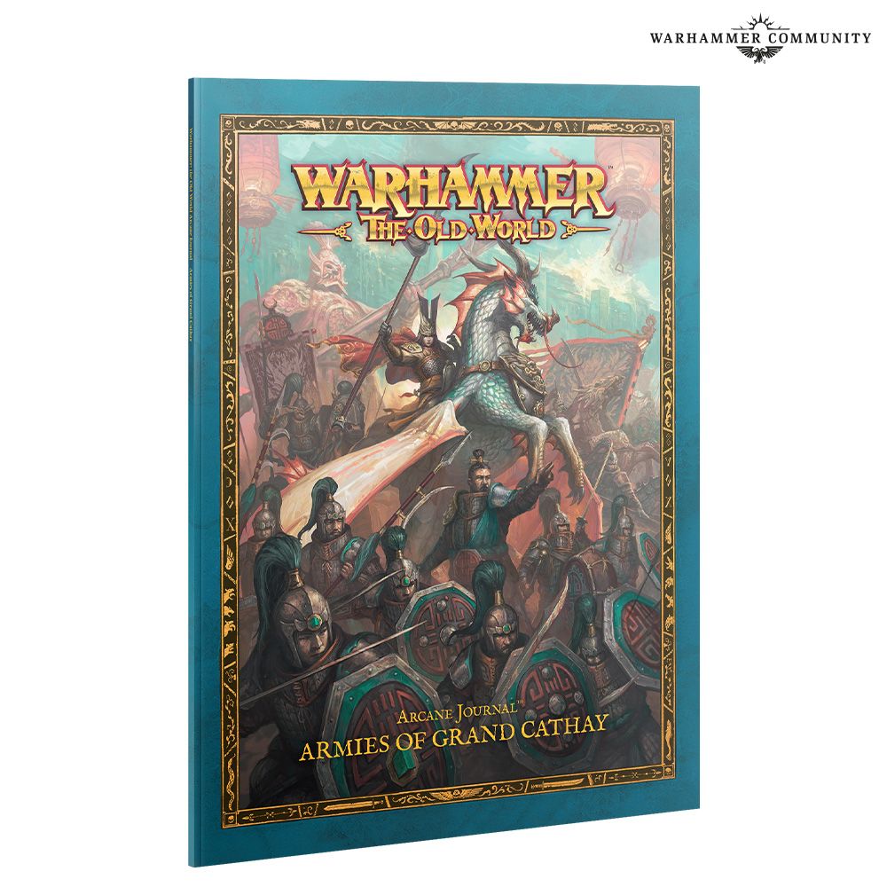 The Armies of Grand Cathay clash with the Warriors of Chaos in the