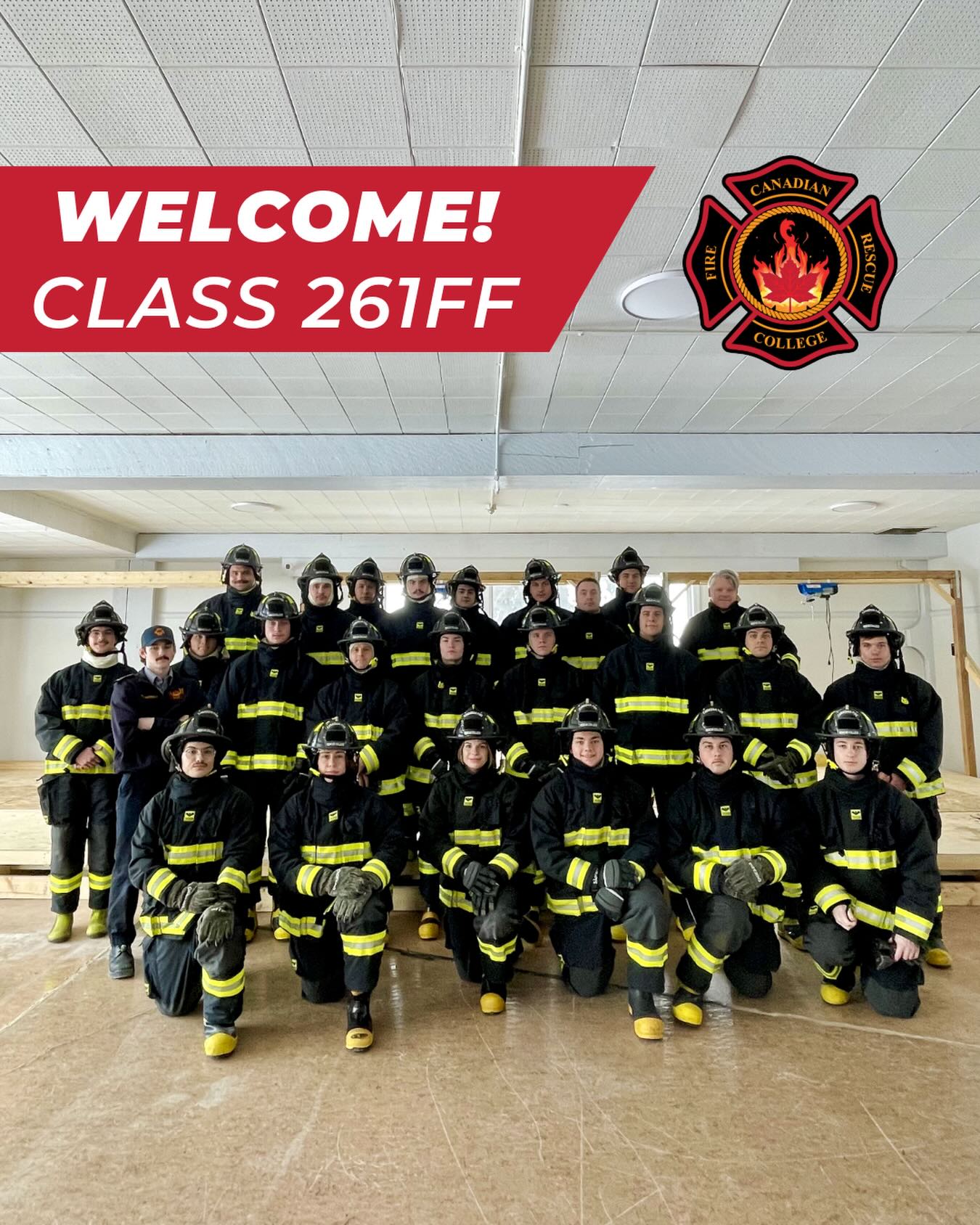 Canadian - Welcome to Canadian Fire Rescue College, Class 261! 🔥🚒 Today ...