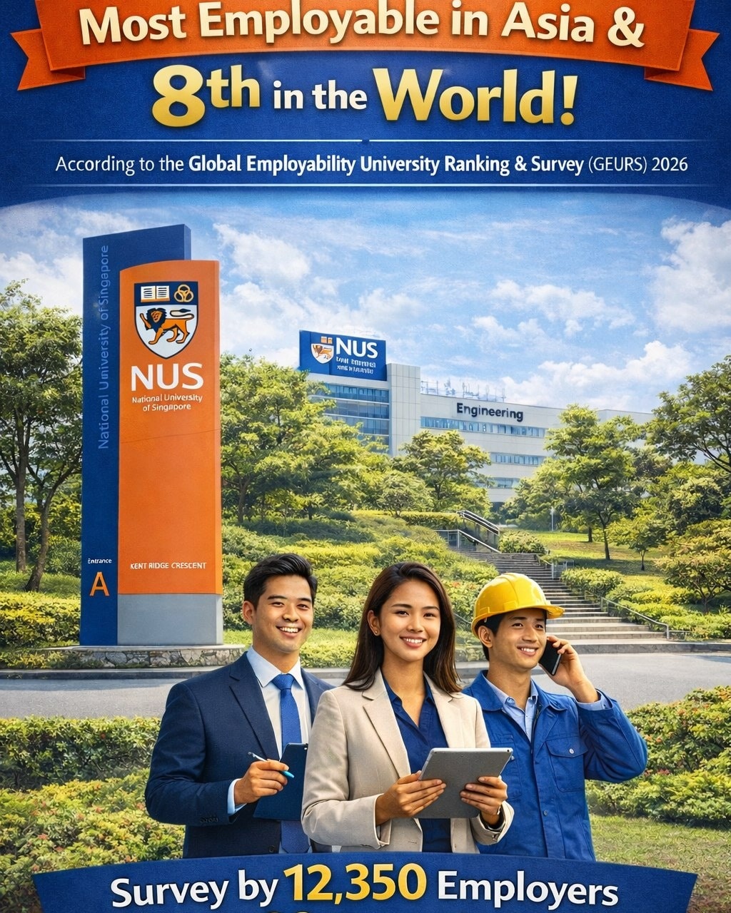 SG - NUS graduates are the most employable in Asia and the 8th most ...