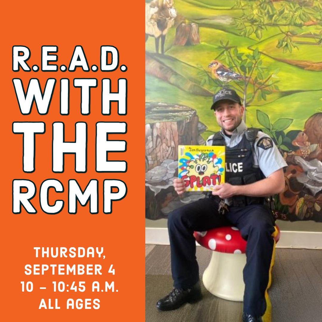 Leduc - Dive into stories with the RCMP! Looking for a fun and ...