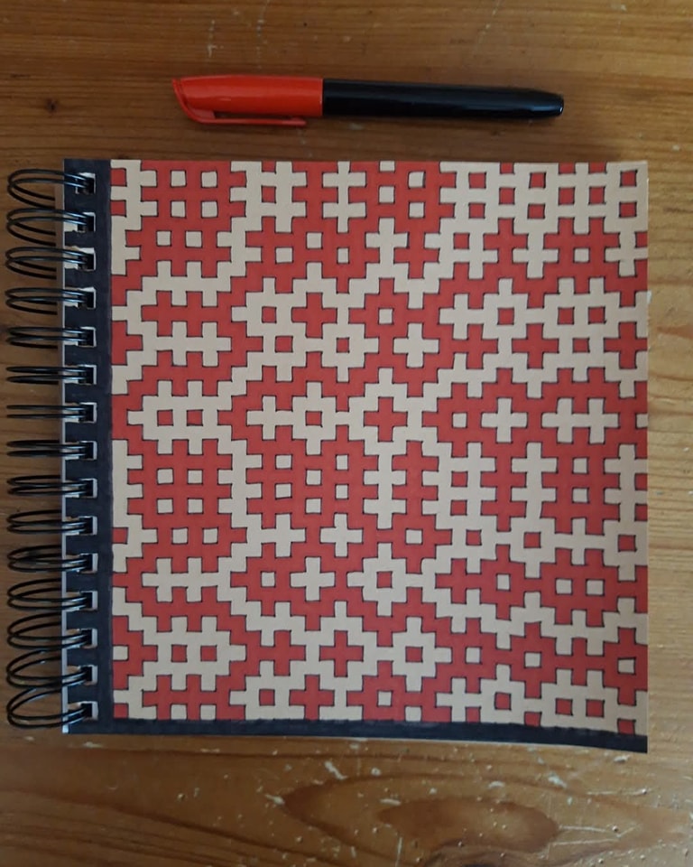 Mensa - This was designed using a series of coin flips. It looks a lot ...