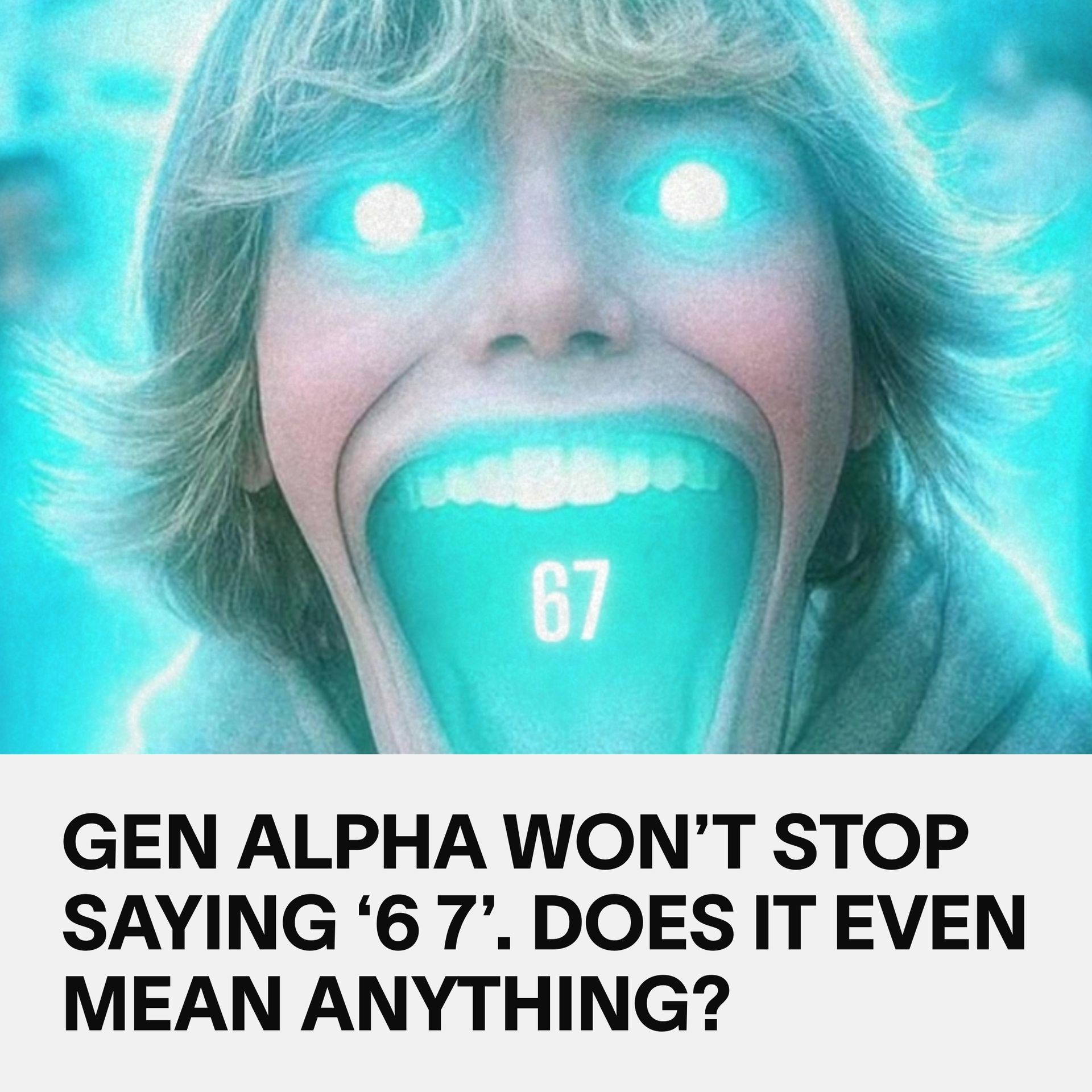 VICE - Is 6-7 the dumbest meme of all time, or are we just... | Facebook