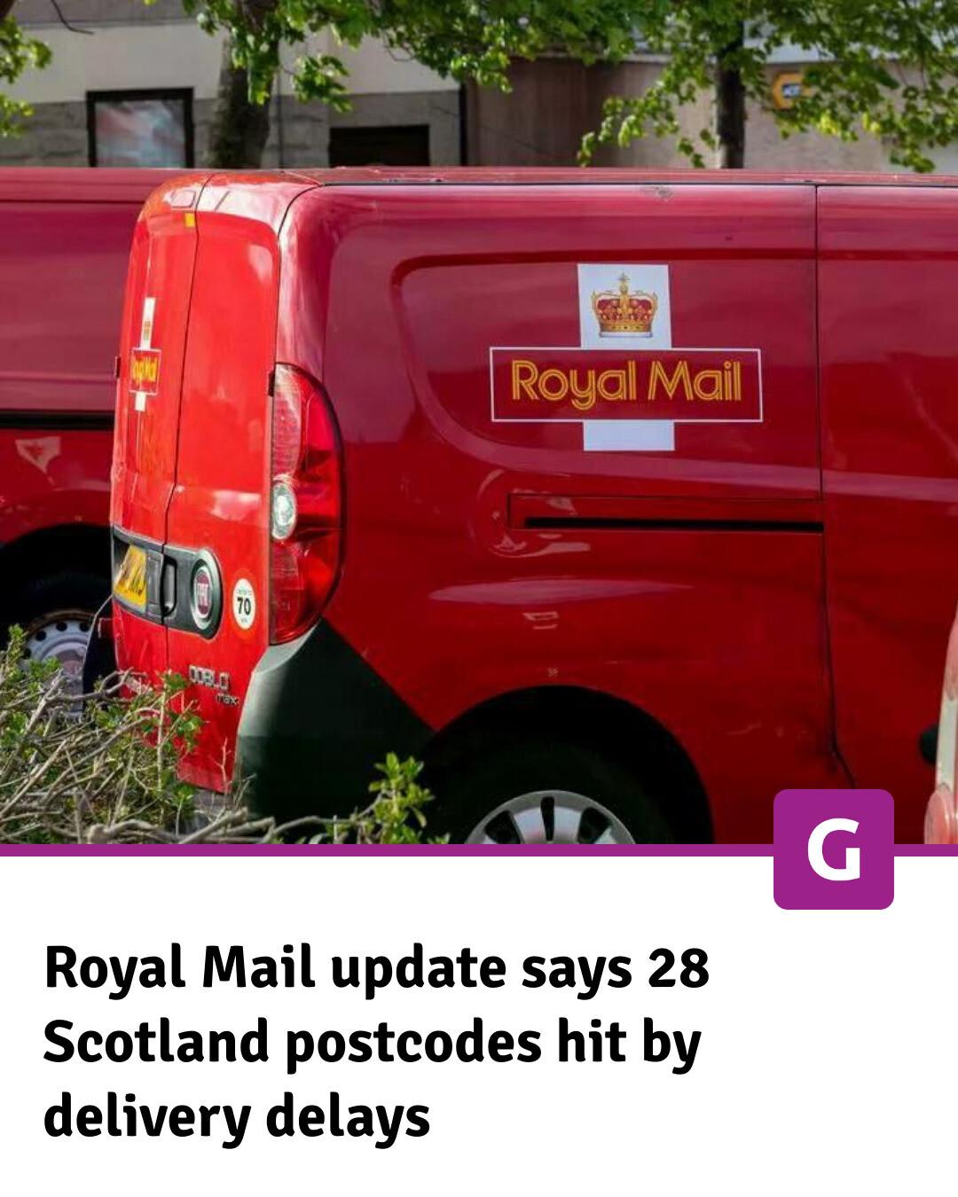 Glasgow Live - Postal service has issued an update on 117... | Facebook