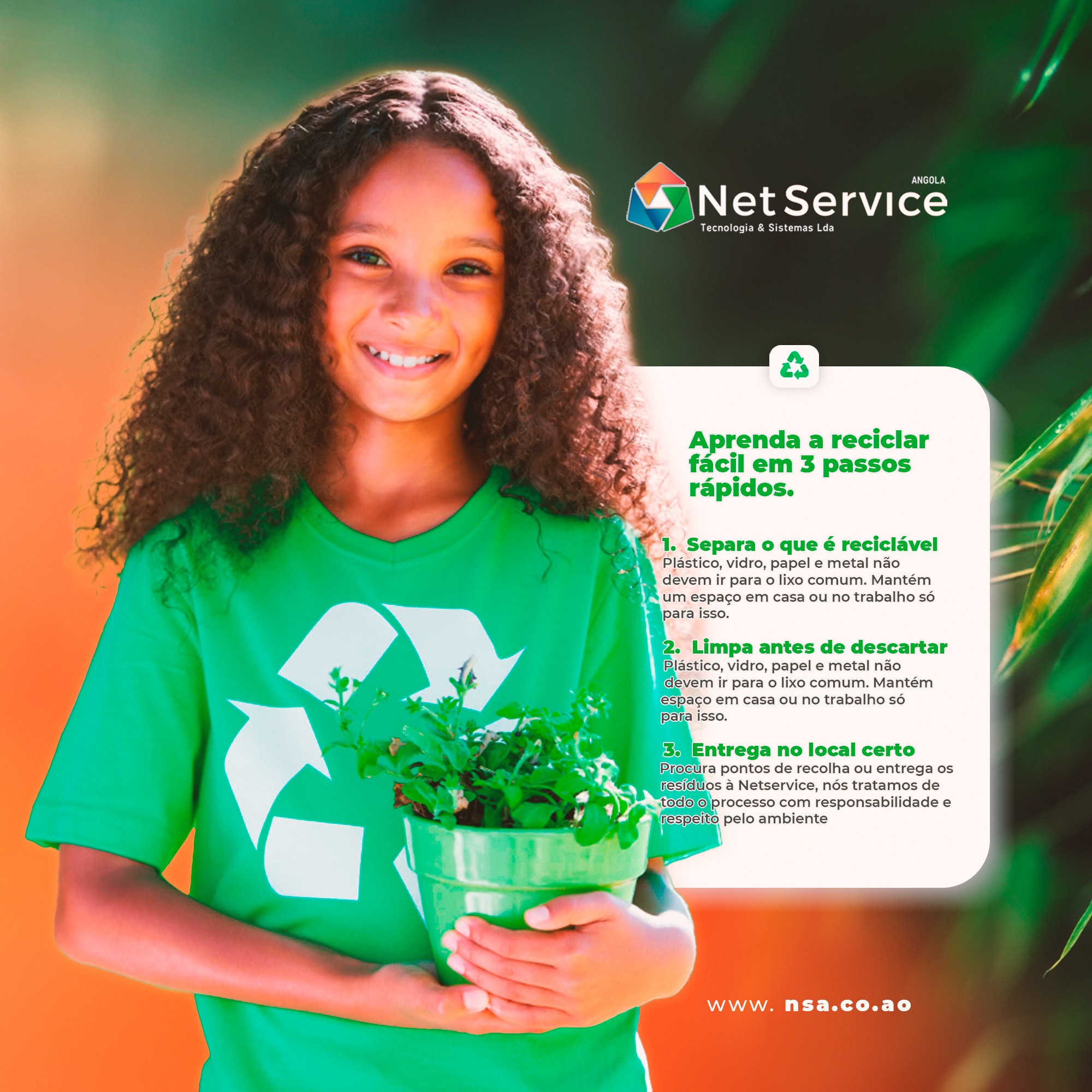 NetService - Aprende a Reciclar Fácil em 3 Passos Rápidos Cuidar do ...