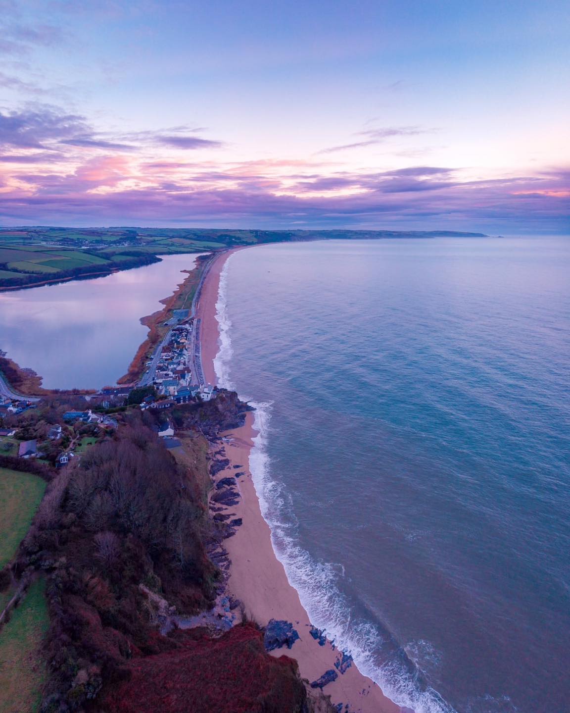 Start - A beautiful sunrise thanks to Ben and his drone ♥️⁣ ⁣ ⁣ #Repost ...