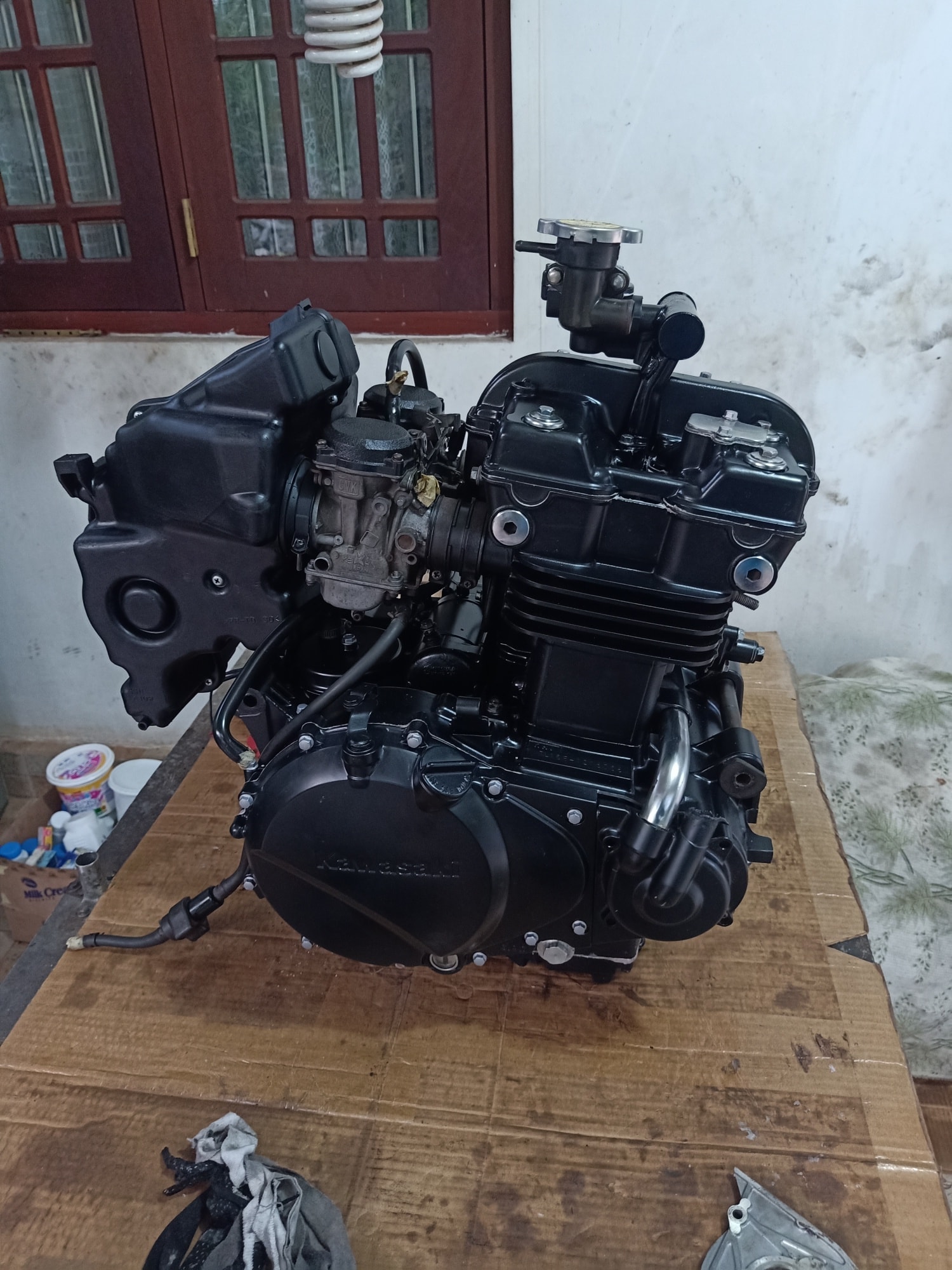 Dinesh - Kawasaki ER5 Engine full Restoration . ඊලග... | Facebook