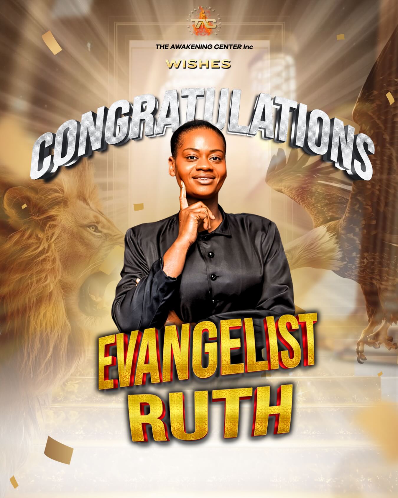 The Awakening - 🔥 EVANGELIST RUTH Congratulations Evangelist Ruth 🌍 A ...
