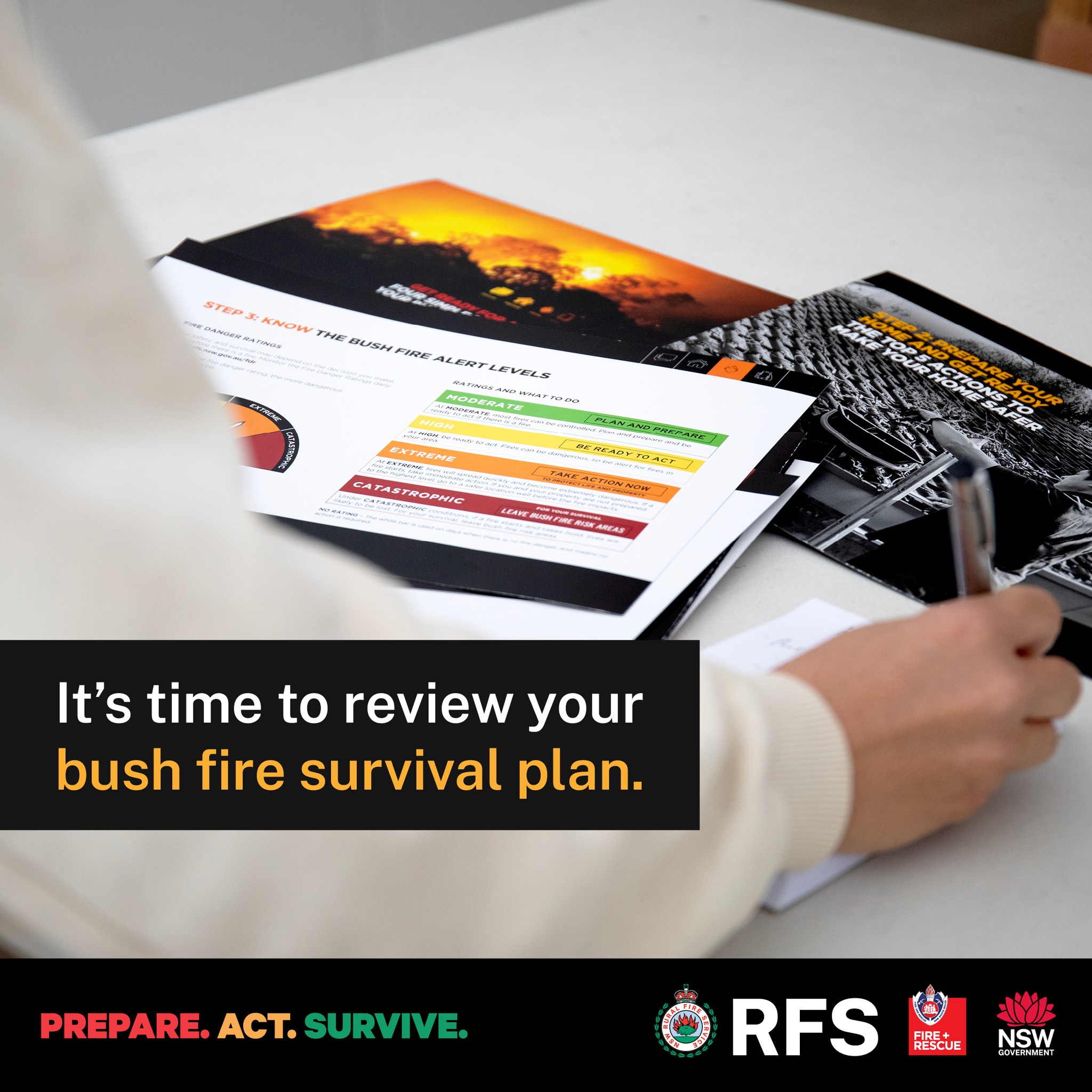 Gunning - Getting ready for a bush fire is easier than you think ...