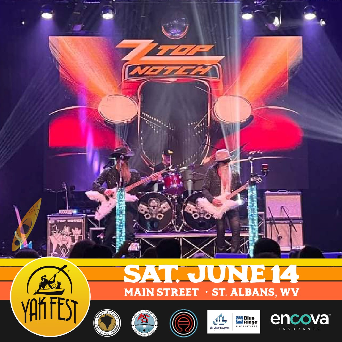 Yakfestwv - 🎸 ARTIST SPOTLIGHT: ZZ TOP NOTCH Get ready to... | Facebook