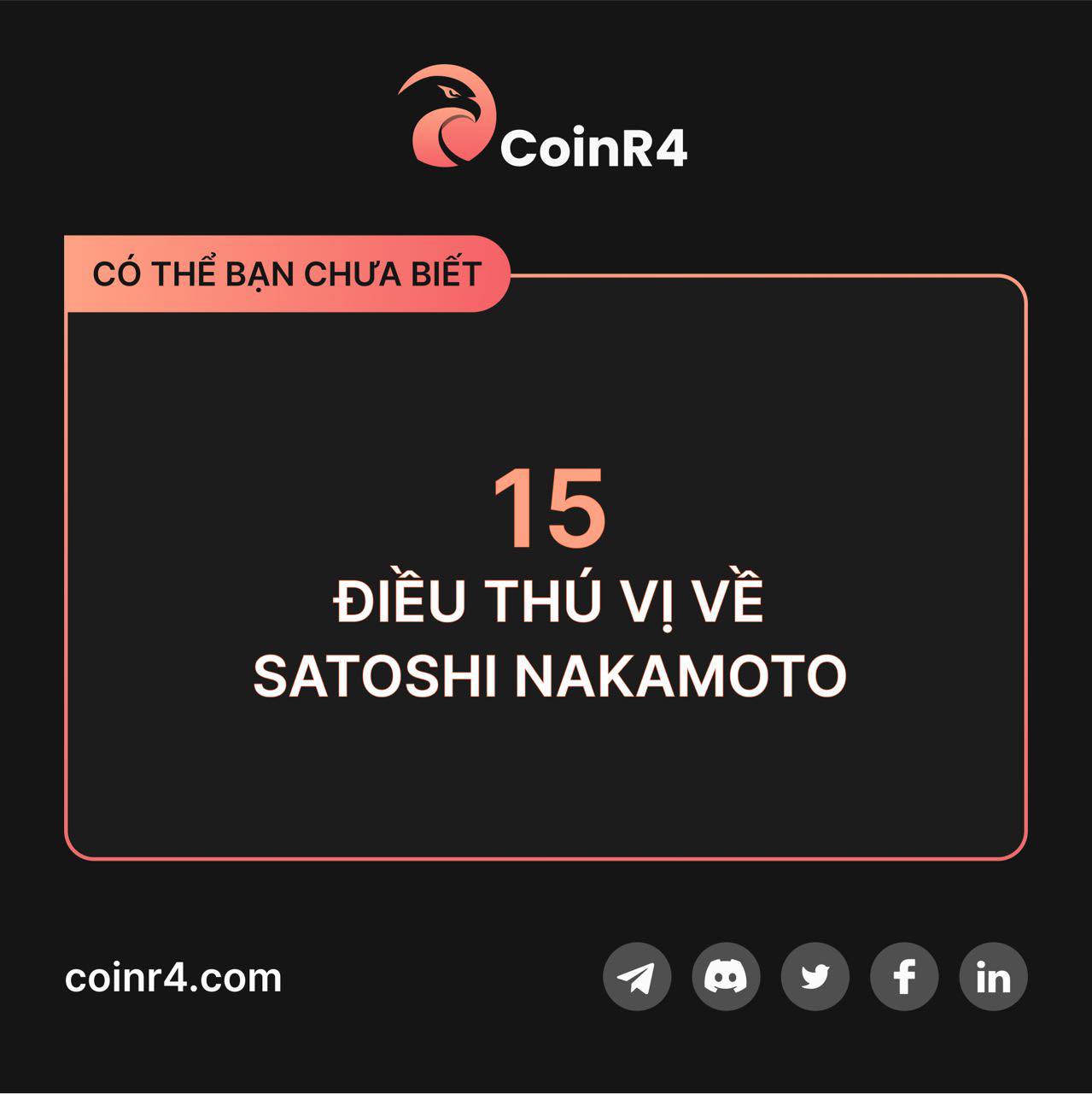 CoinR4 - Tin Tức Blockchain