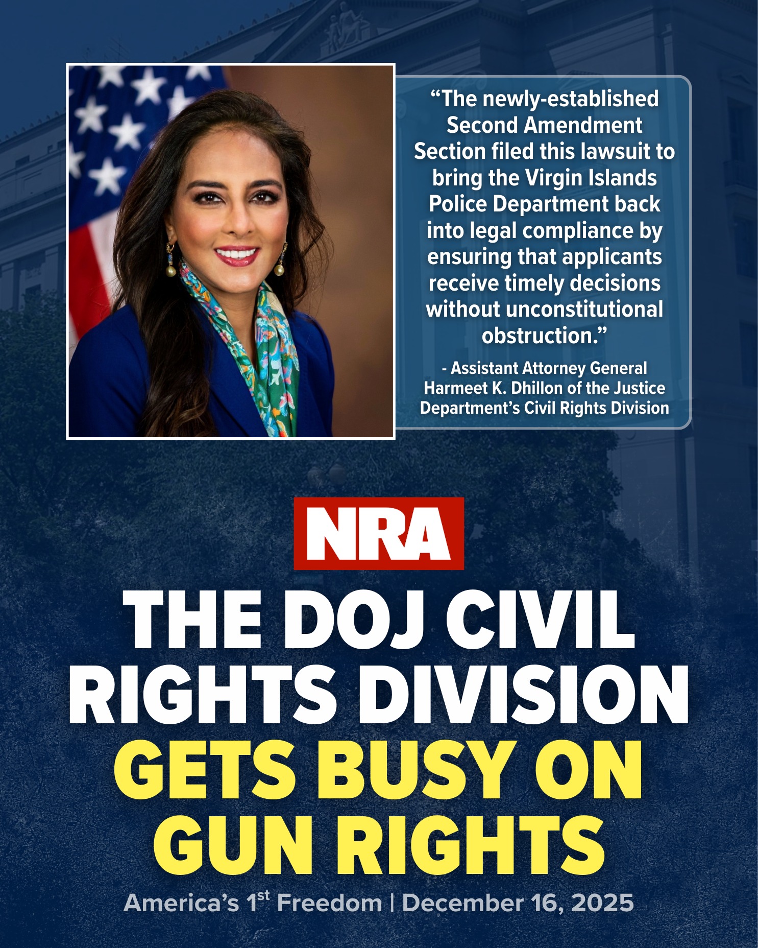 NRA - The United States Department of Justice’s Civil Rights Division ...