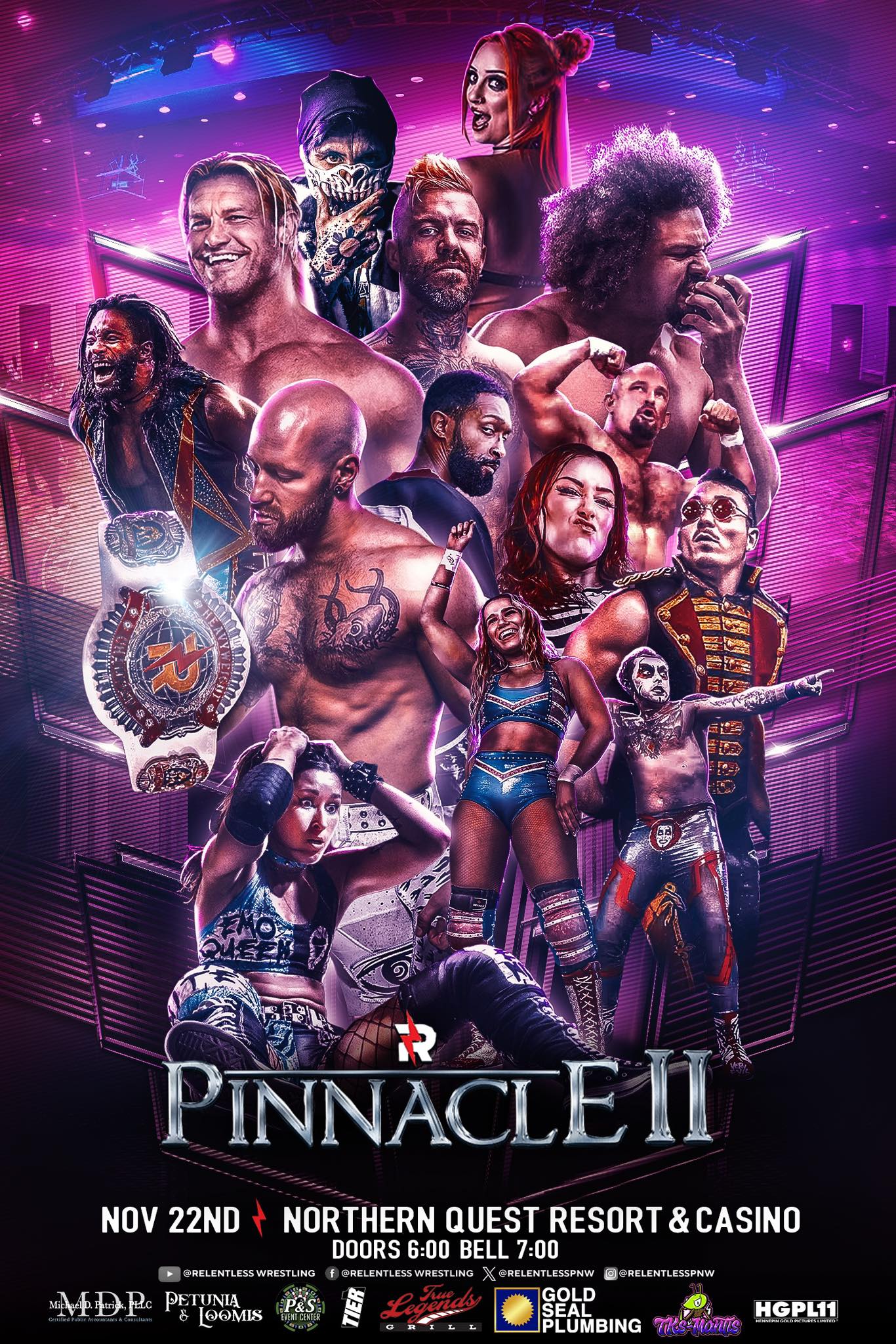 This Saturday, we make history.... - Relentless Wrestling | Facebook