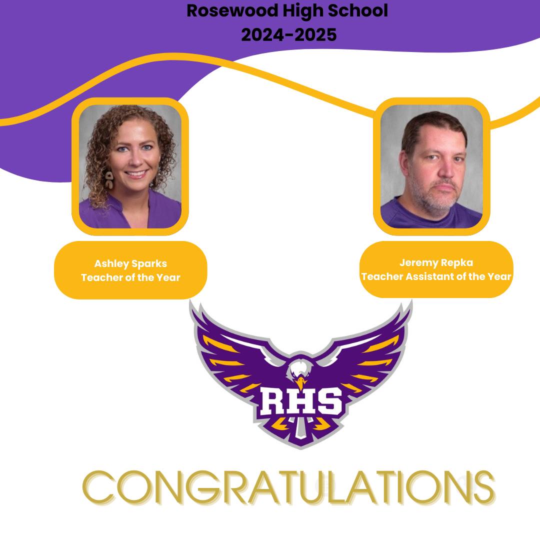 Congratulations to our Teacher of... - Rosewood High School | Facebook