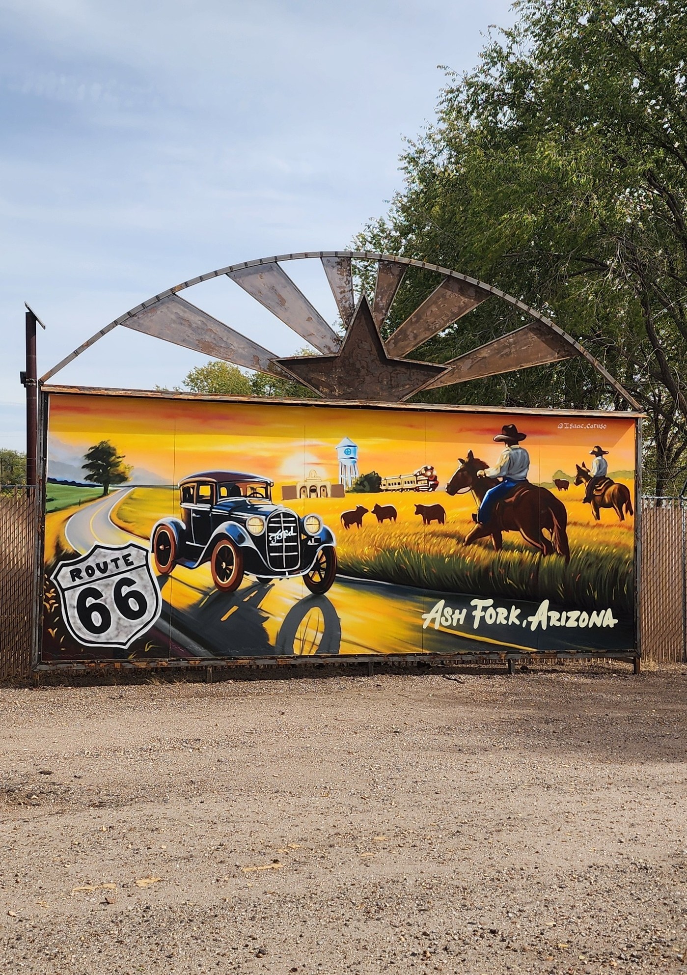 Exploring Ash Fork on Arizona Route 66