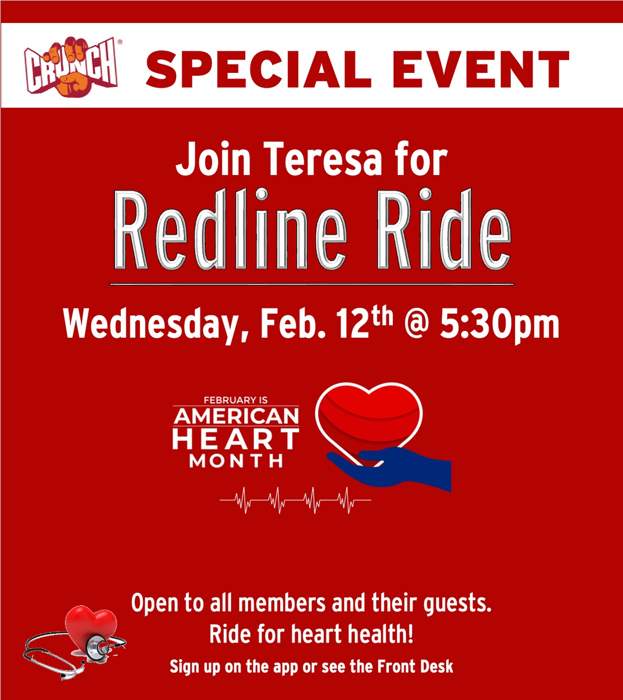 Crunch - 🚴 ️ Join us for a heart-pounding ride to celebrate American ...