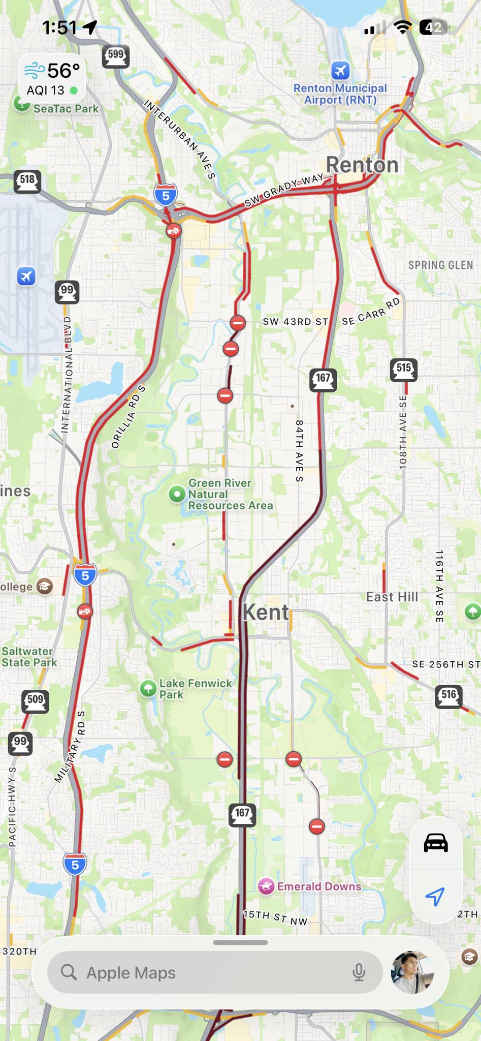 Jerome - Maps looks like xmas lights, stay safe everyone, dont get ...
