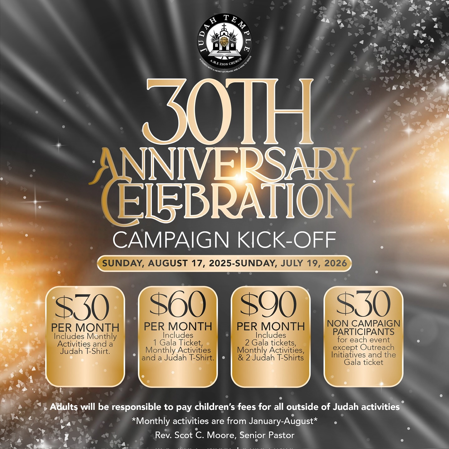 Judah - 🙌🏽 30 Years of Faith, Family & Fellowship! 🙌🏽 Judah Temple AME ...