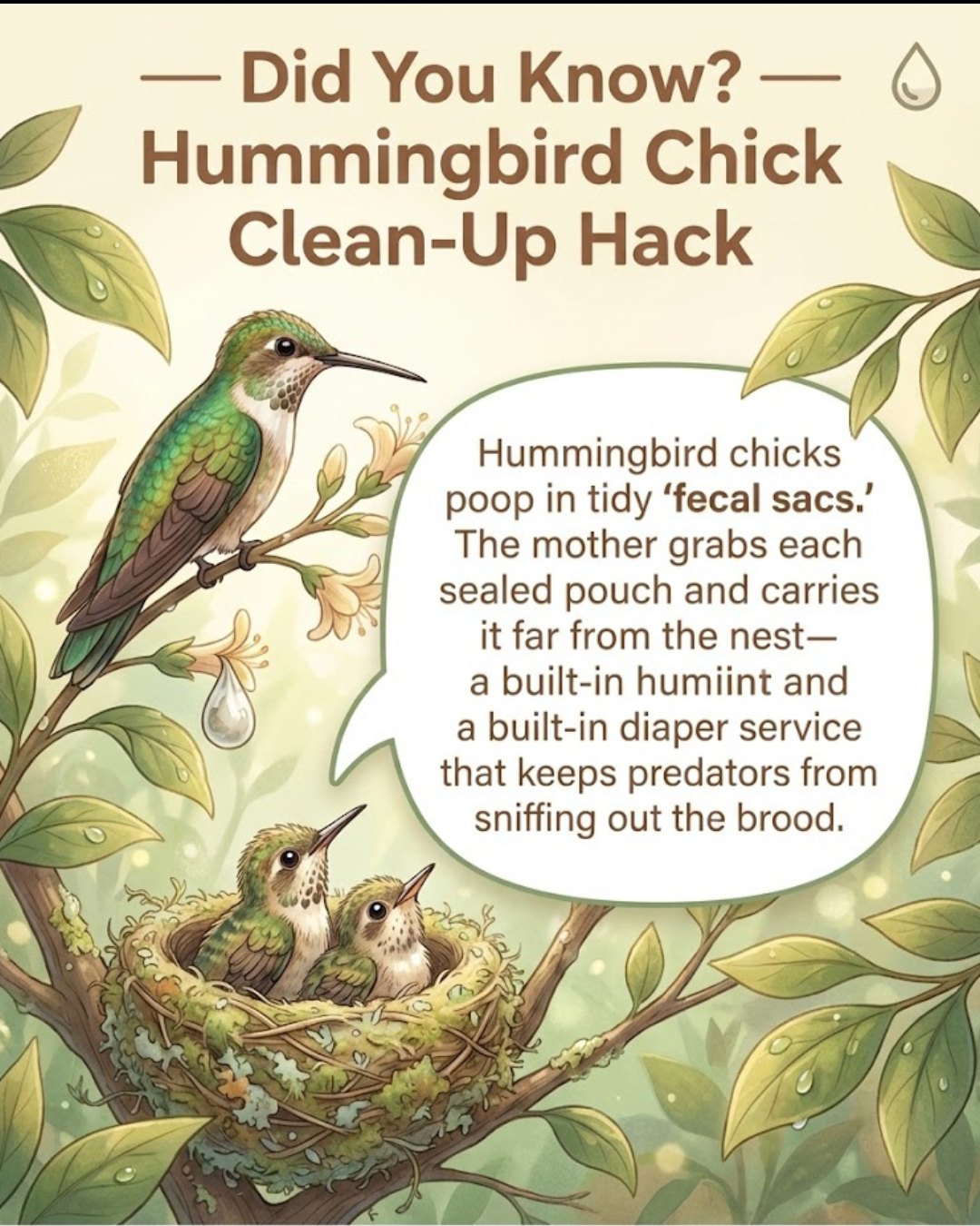 Deliciously - Ever wonder how hummingbird moms keep their nests so ...