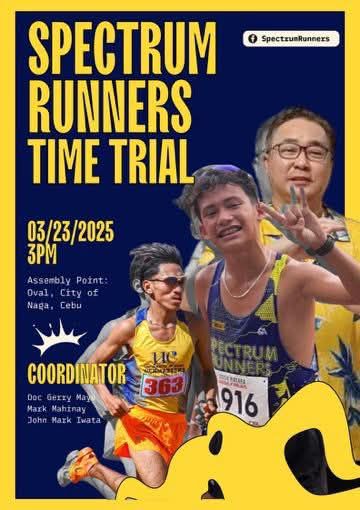 SpectrumRunners - UPDATED LIST CEBU !!!! To facilitate... | Facebook