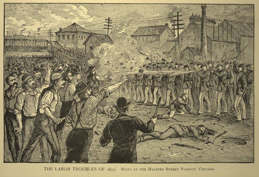 Original - In July of 1877, the Great Railroad Strike shut down the ...