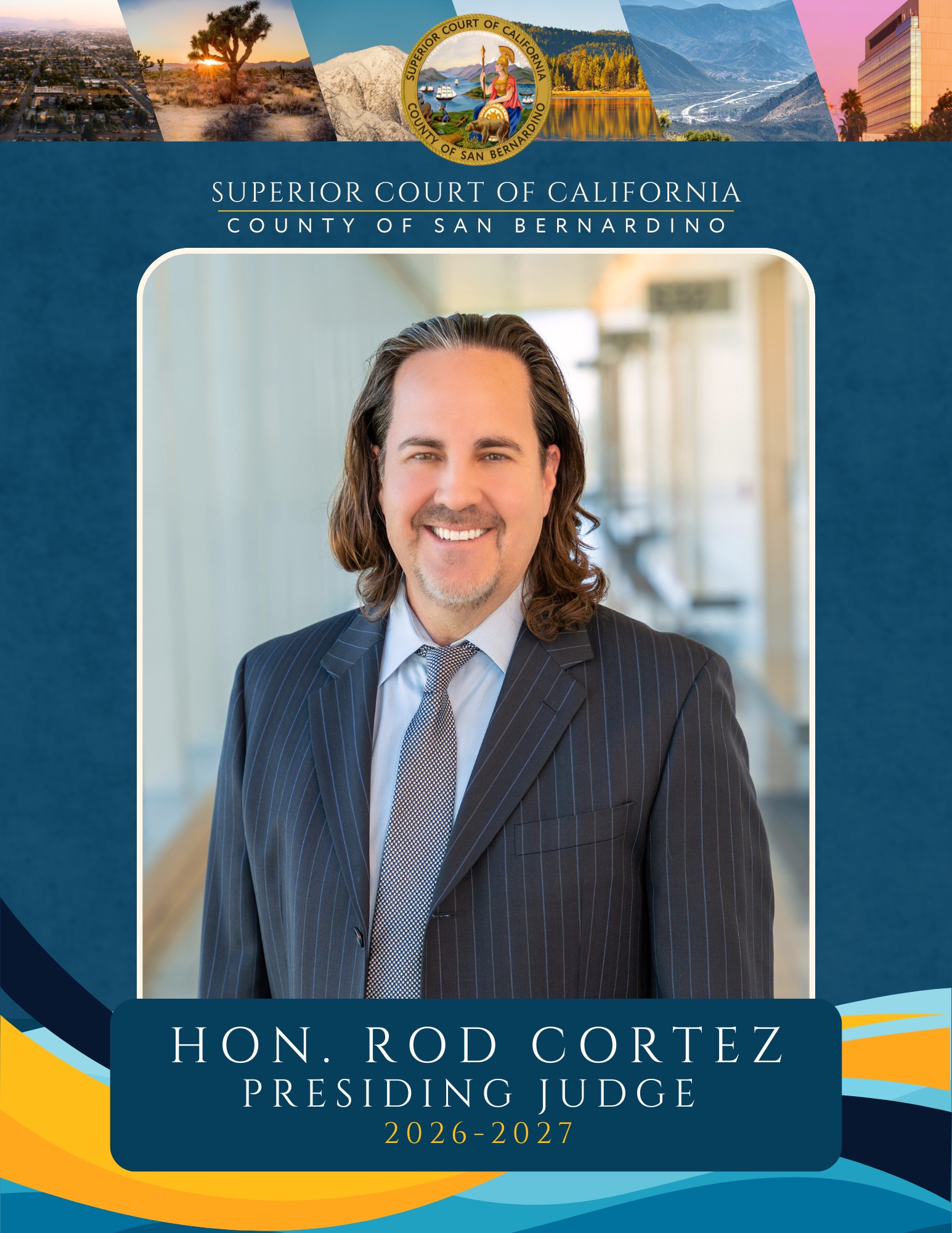 Superior - Judge Rod Cortez has begun his two-year term as Presiding ...