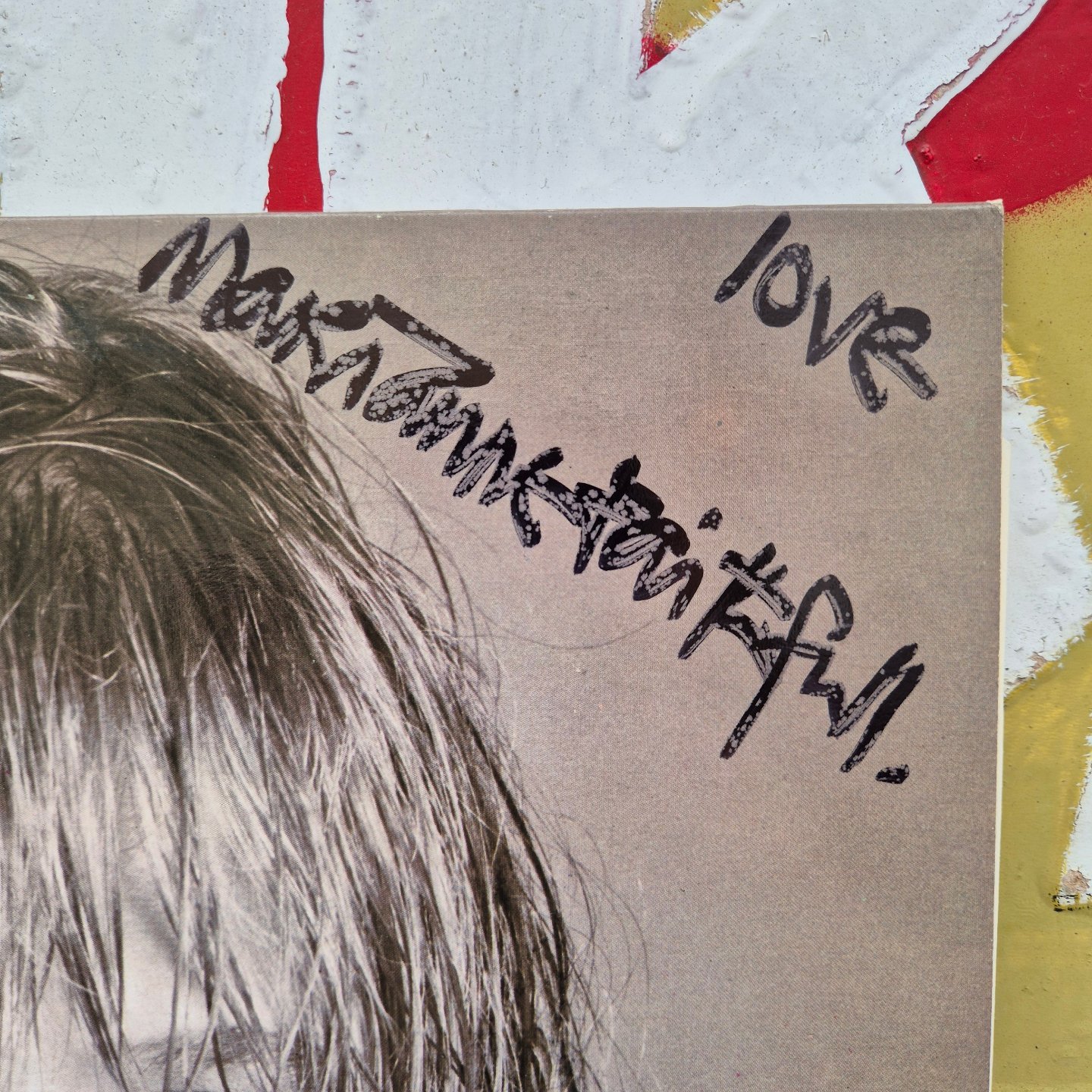 Beautifully signed Marianne Faithfull (R.I.P.) record for sale
