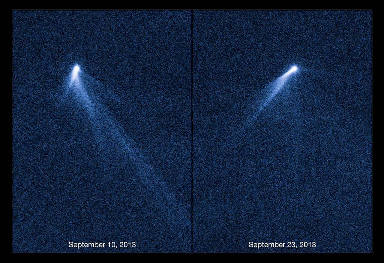 Hubble - Our #HubbleTopImage flashes back to an asteroid and its ...