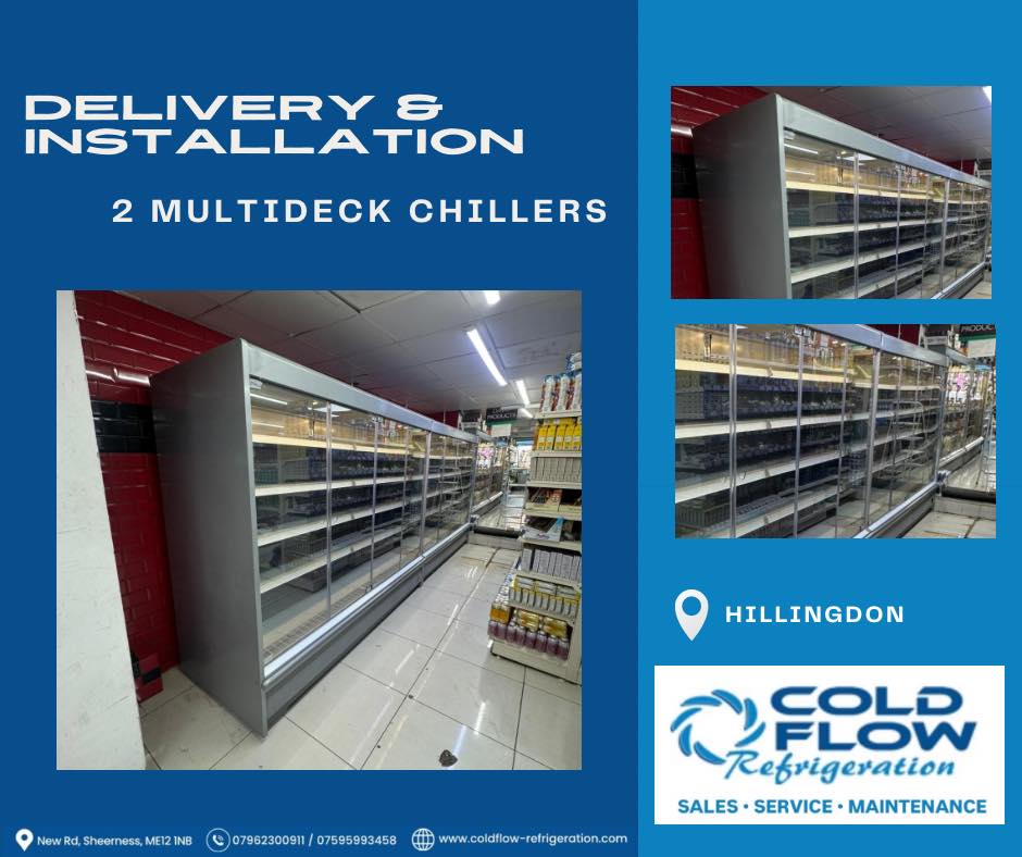 Coldflow - Another two refurbished integral multi-deck fridges with ...