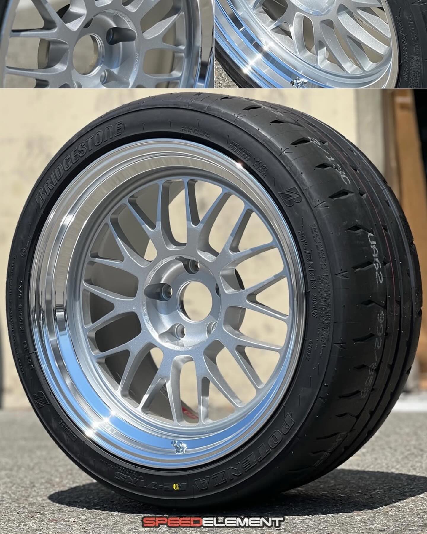 VOLK RAYS RIMS Size 18.9jj Pcd 5.120 Call 0503253307