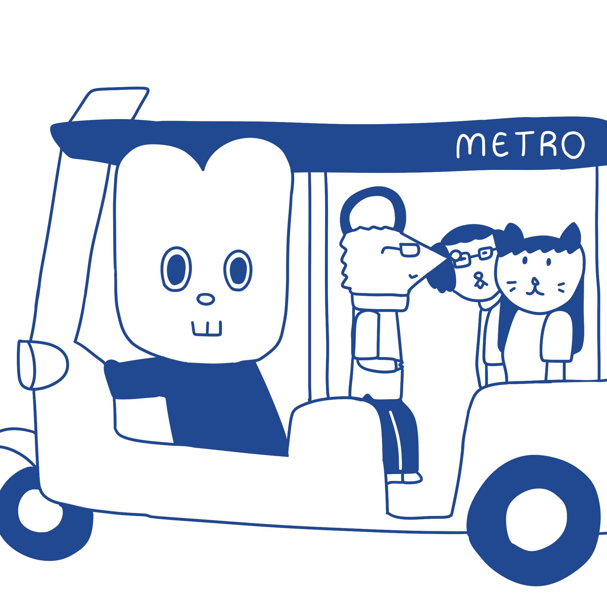 Metro Rabbit - ความรู้สึกเวลาอ่าน guideline