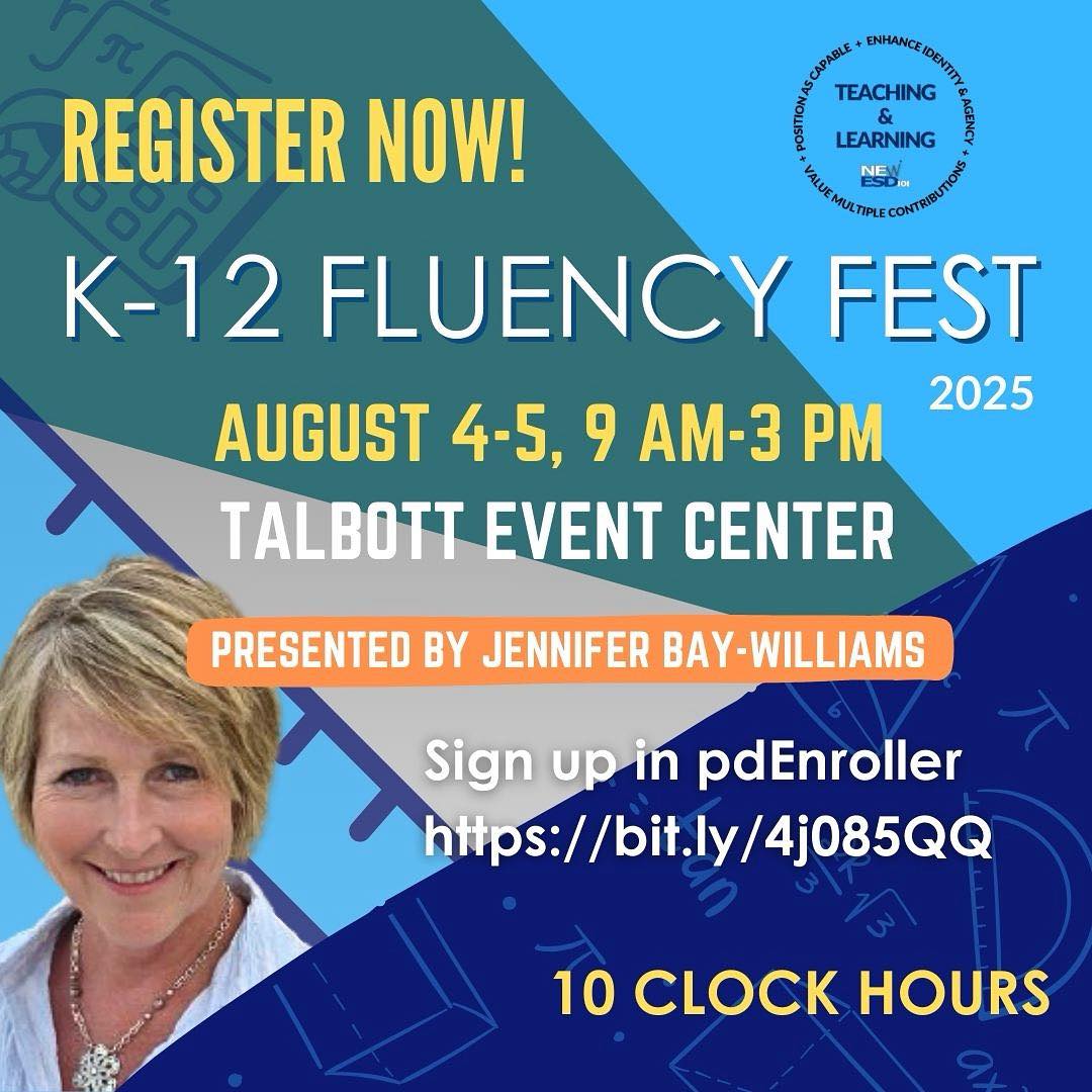 NEWESD 101 - 🎉 Get ready for FLUENCY FEST 2025! 🎉 Join us... | Facebook