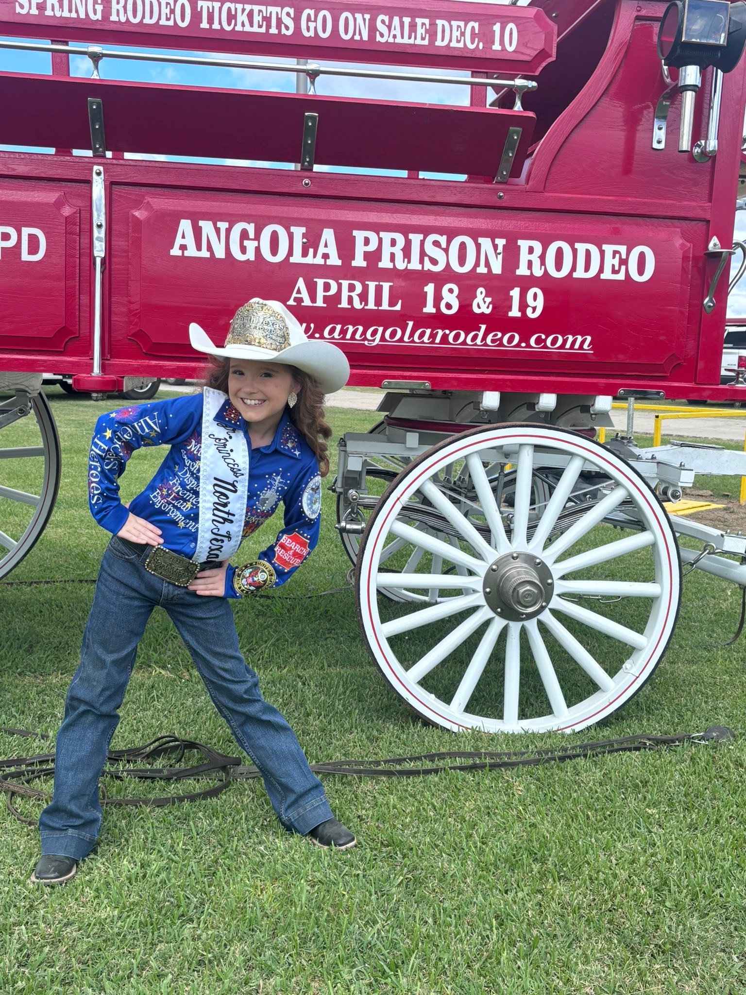 Dally visited the Angola... - Miss Rodeo North Texas Fair | Facebook