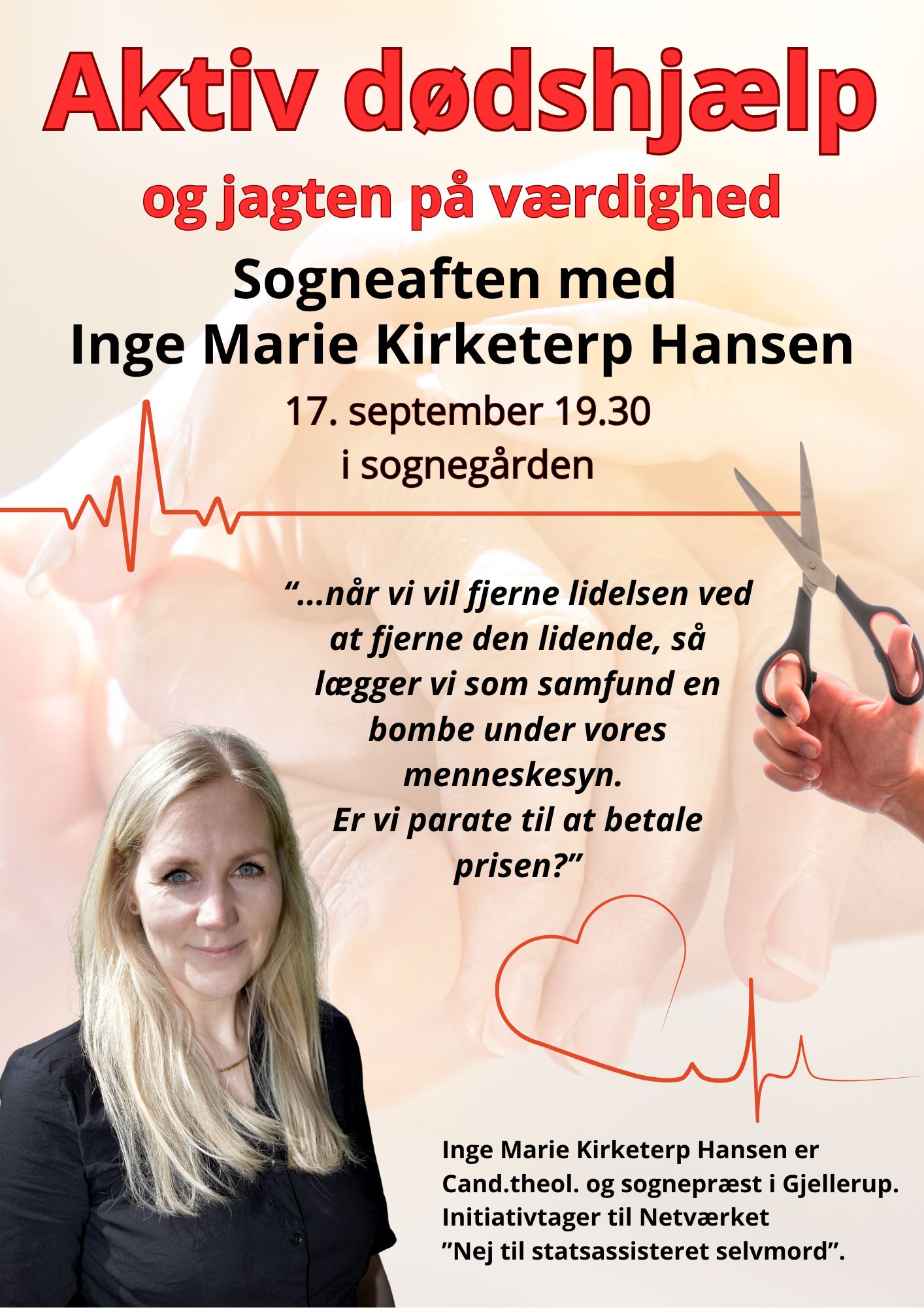 Romdrup-Klarup - Aktiv dødshjælp og jagten på værdigheden Sogneaften ...