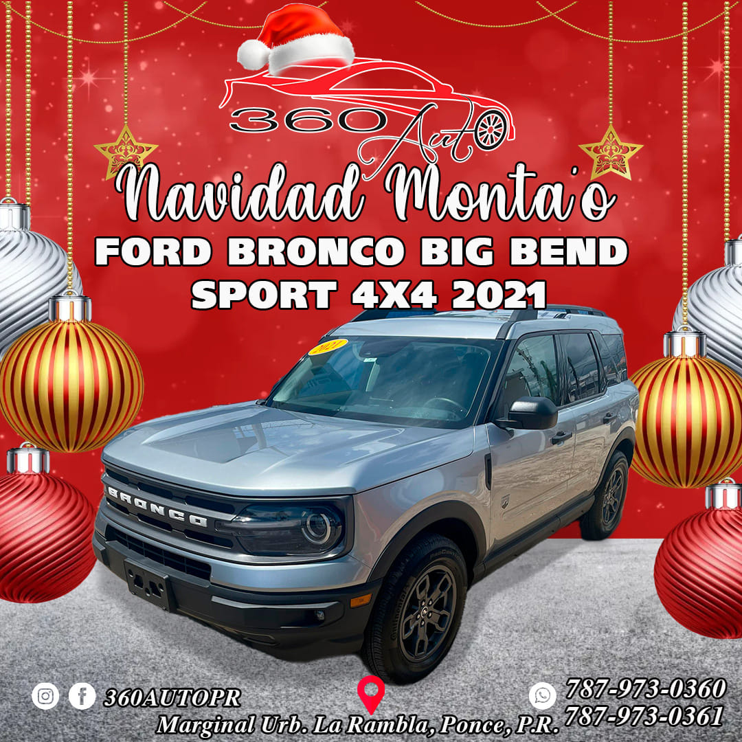 360 Auto PR - 🚨#Súper #Oferta🚨 #$39,995.00 Ford Bronco...