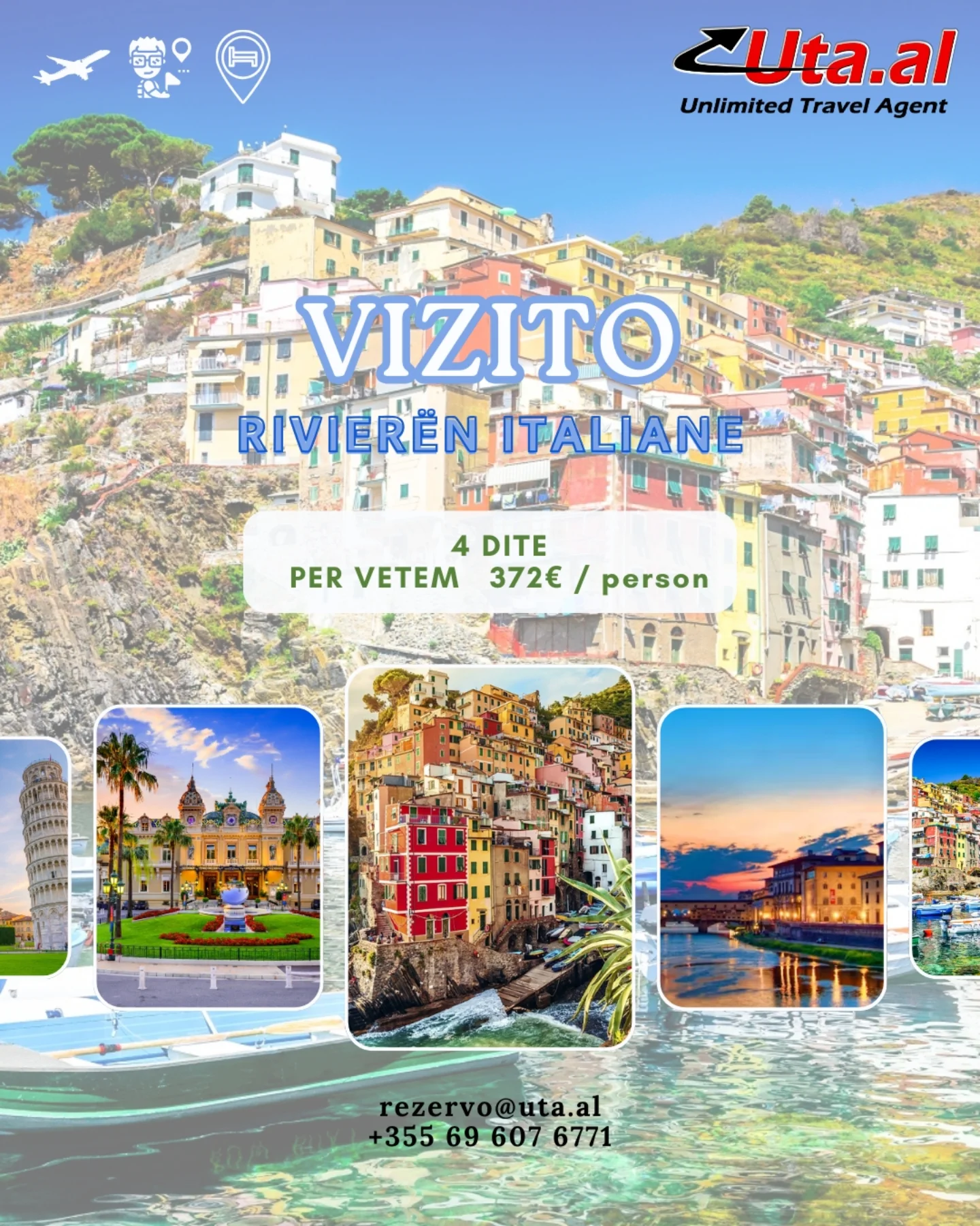 UTA.AL - Check in: 02 Maj Qendrimi: 3 nete / 4 dite Destinacioni ...