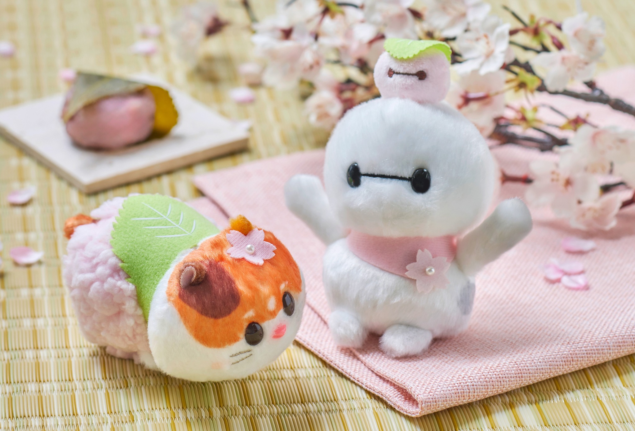 🌸✨新登場！「うるぽちゃちゃん」から、春らしい装いのベイマックス