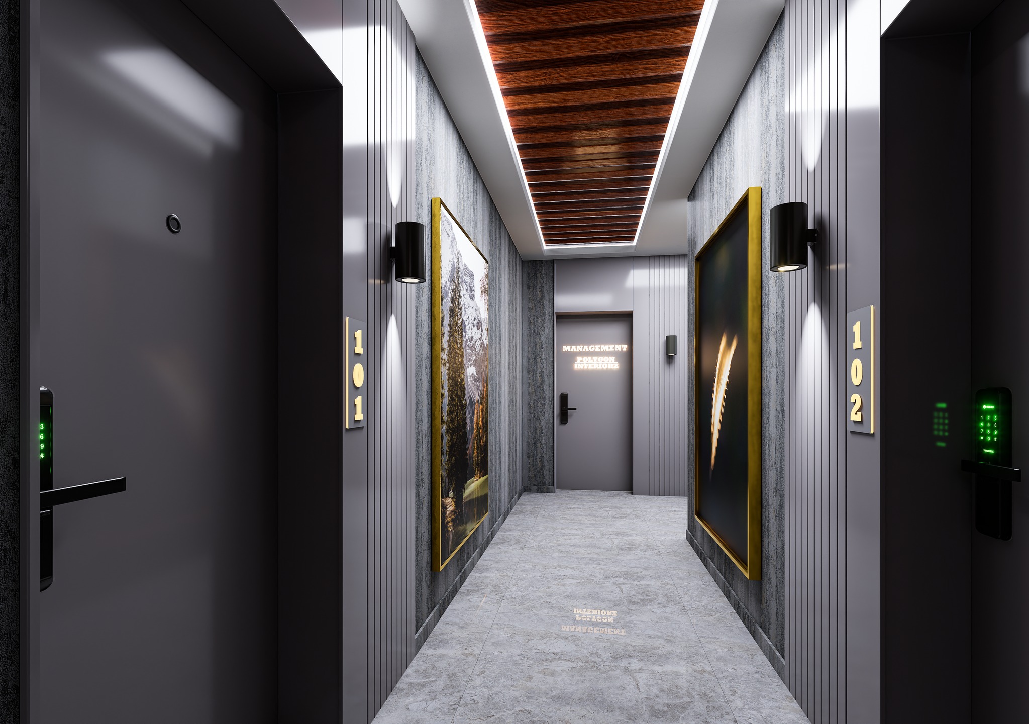 Polygon interiors