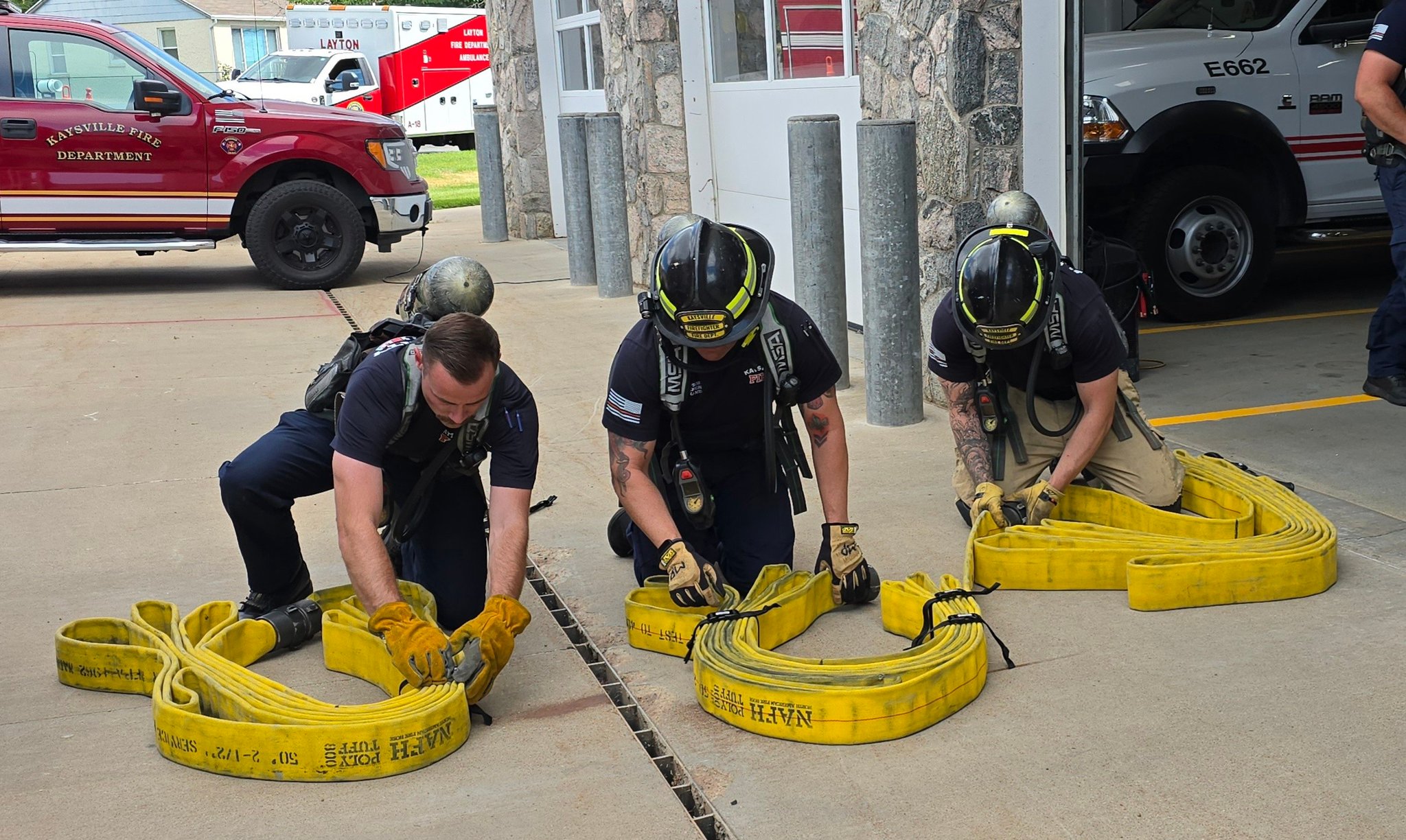 Kaysville - Yesterday, crews from Layton City Fire Station 53 and our A ...