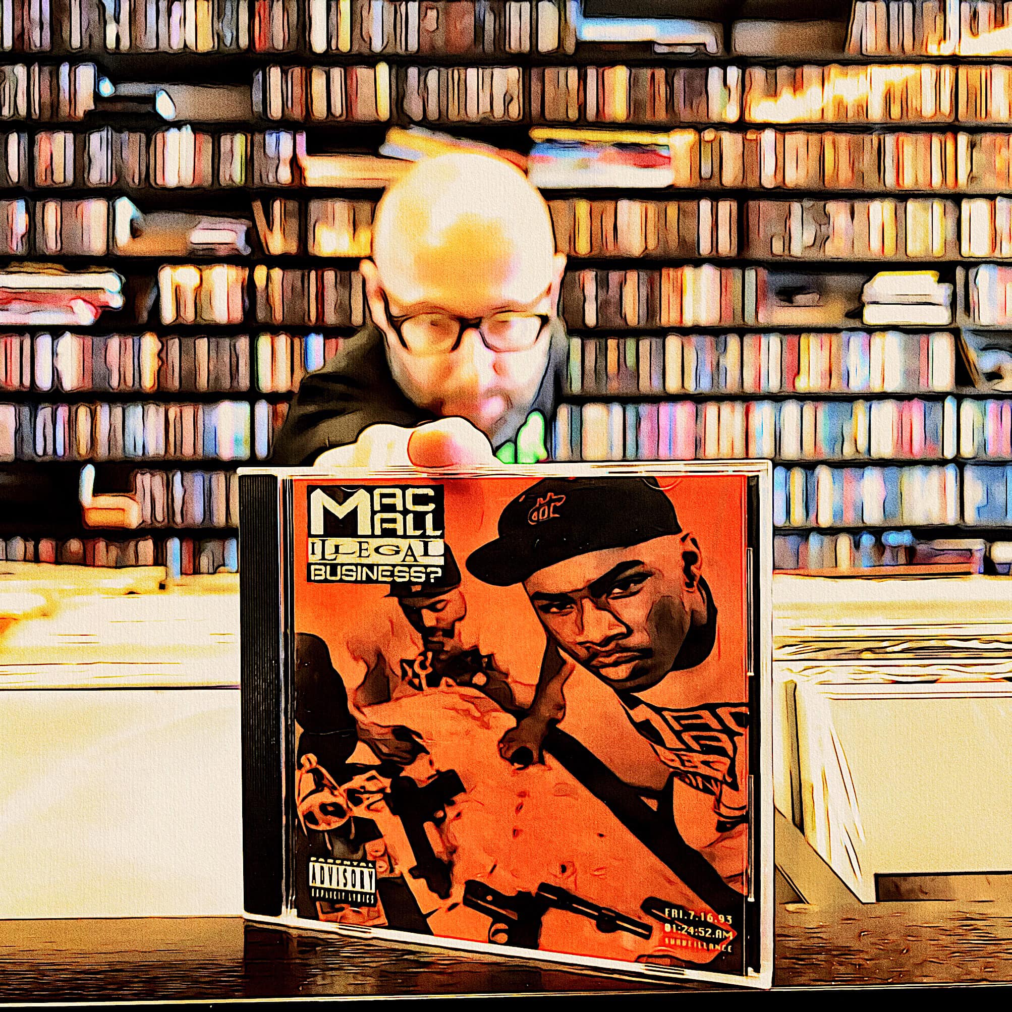 Mac Mall - Illegal Business? #NowPlaying #hiphopcollector | Hip