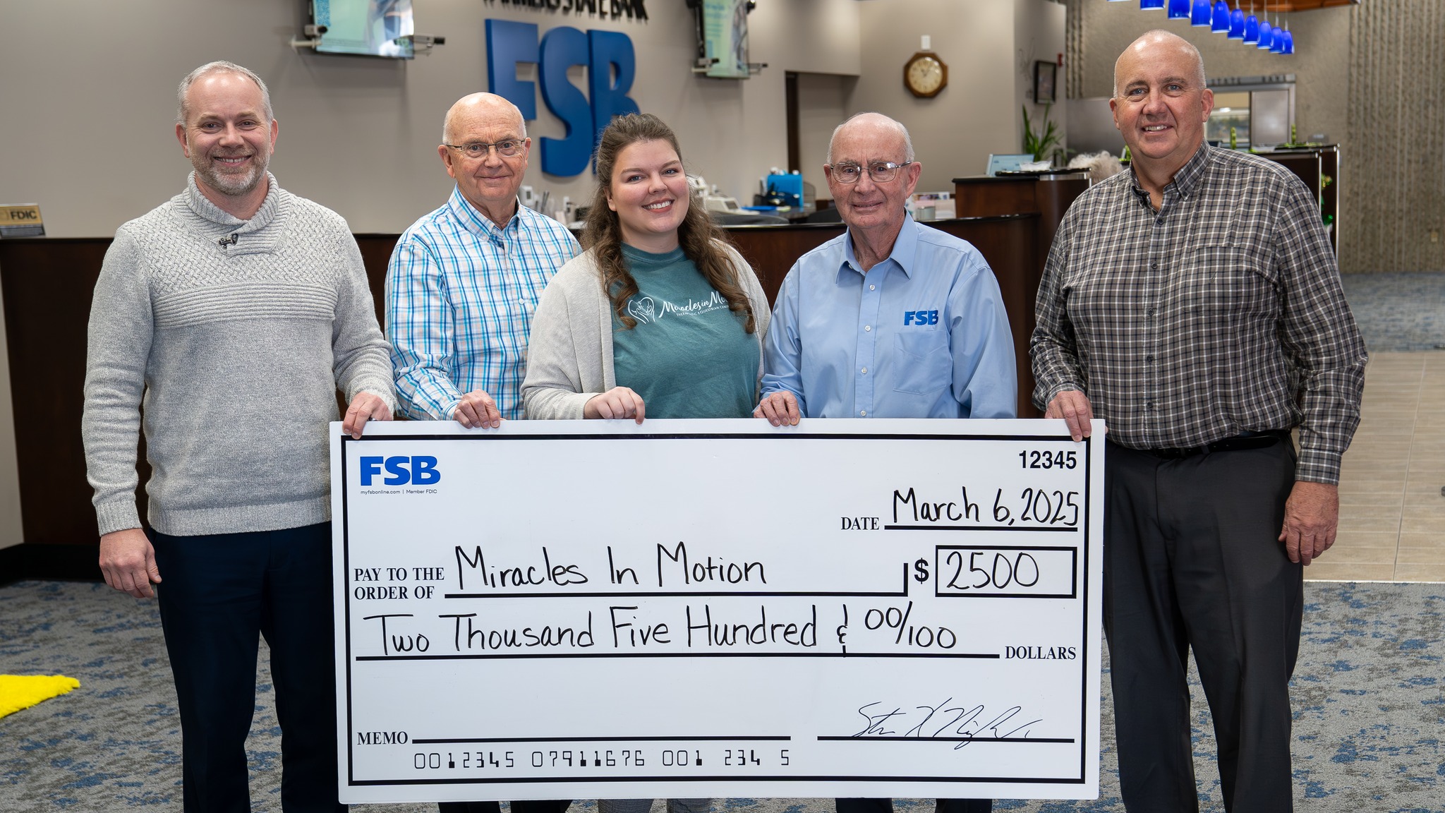 Farmers - FSB is thrilled to continue our sponsorship of the Miracles ...