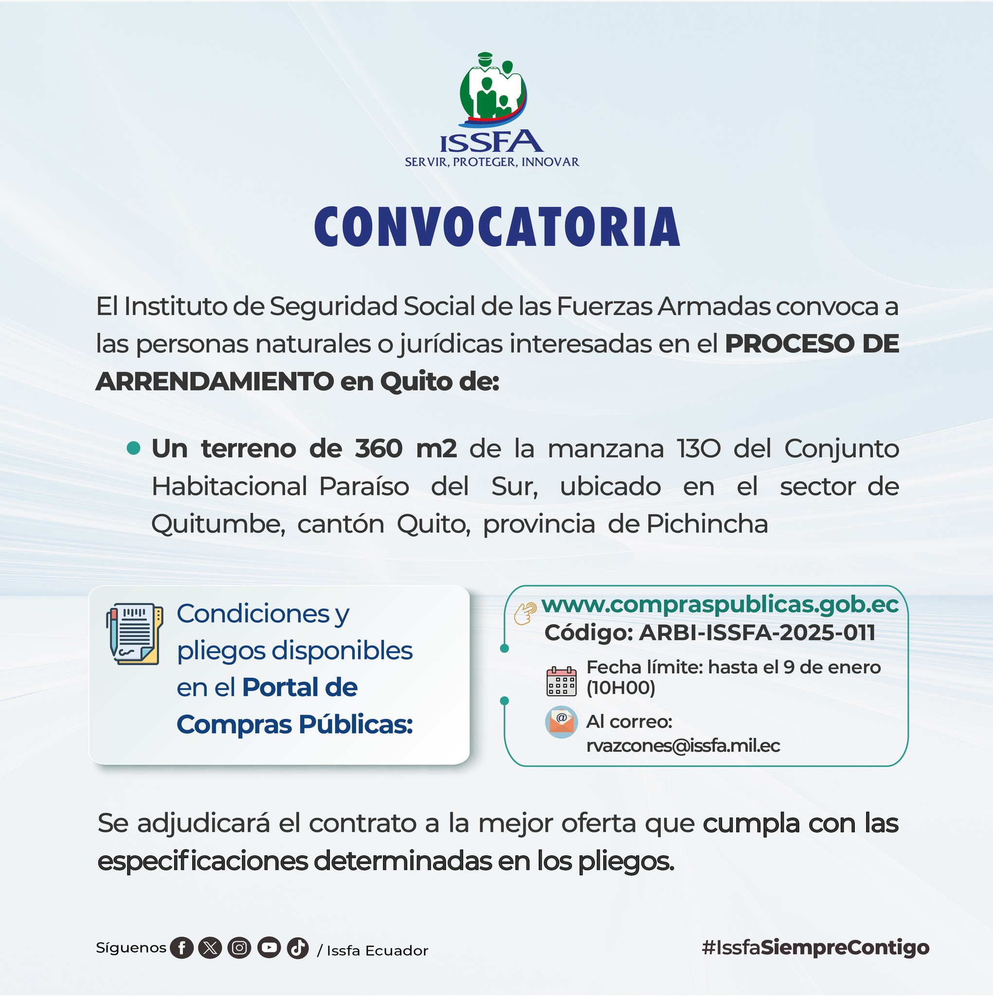 Issfa Ecuador | Quito