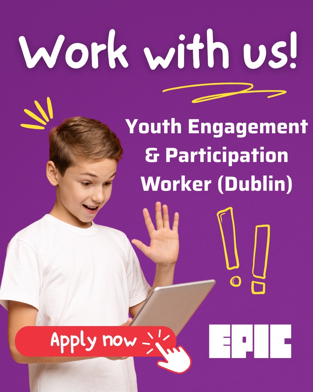 EPIC, - EPIC is recruiting a Youth Engagement and Participation Worker ...