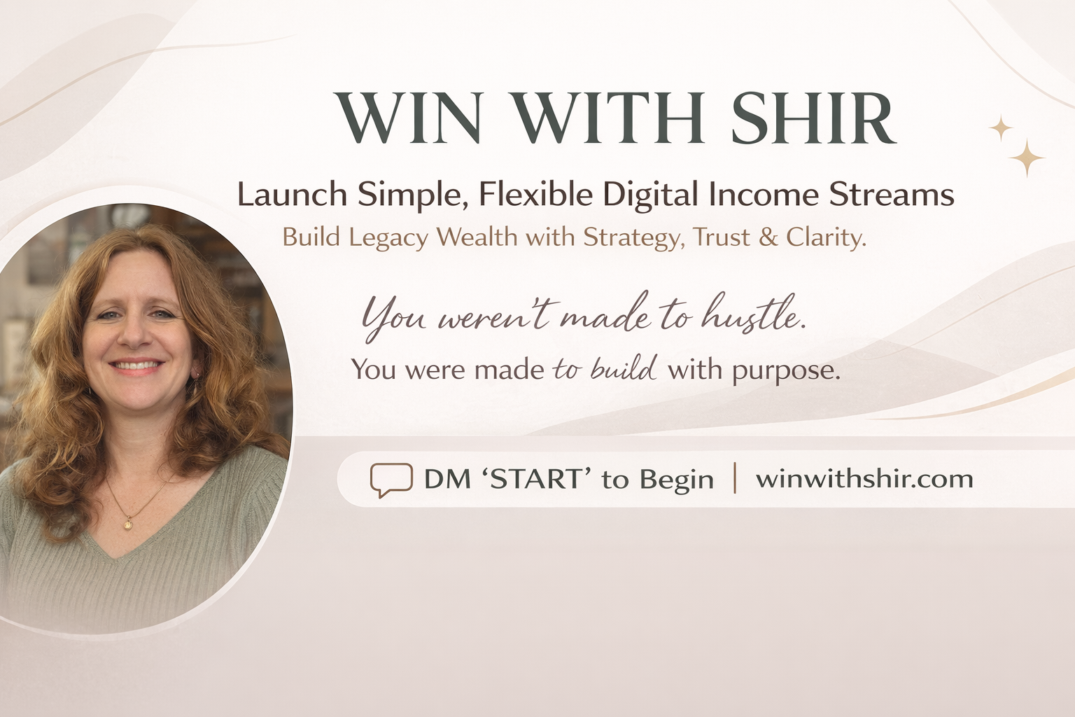 Win With Shir Launch Digital Income Streams Build Legacy Wealth No Fluff